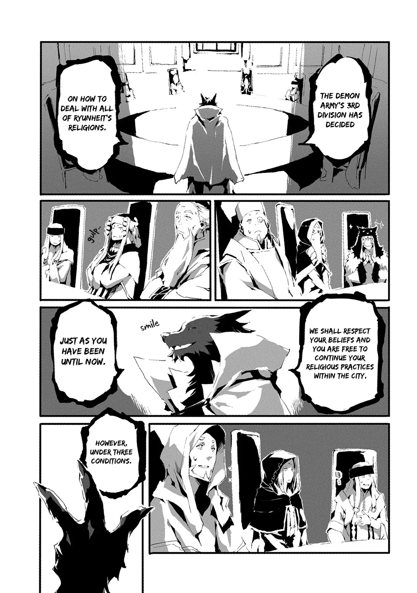Jinrou e no Tensei, Maou no Fukkan: Hajimari no Shou Chapter 9 page 14 - Chapter 9: Regaining Everyday Lifestyles