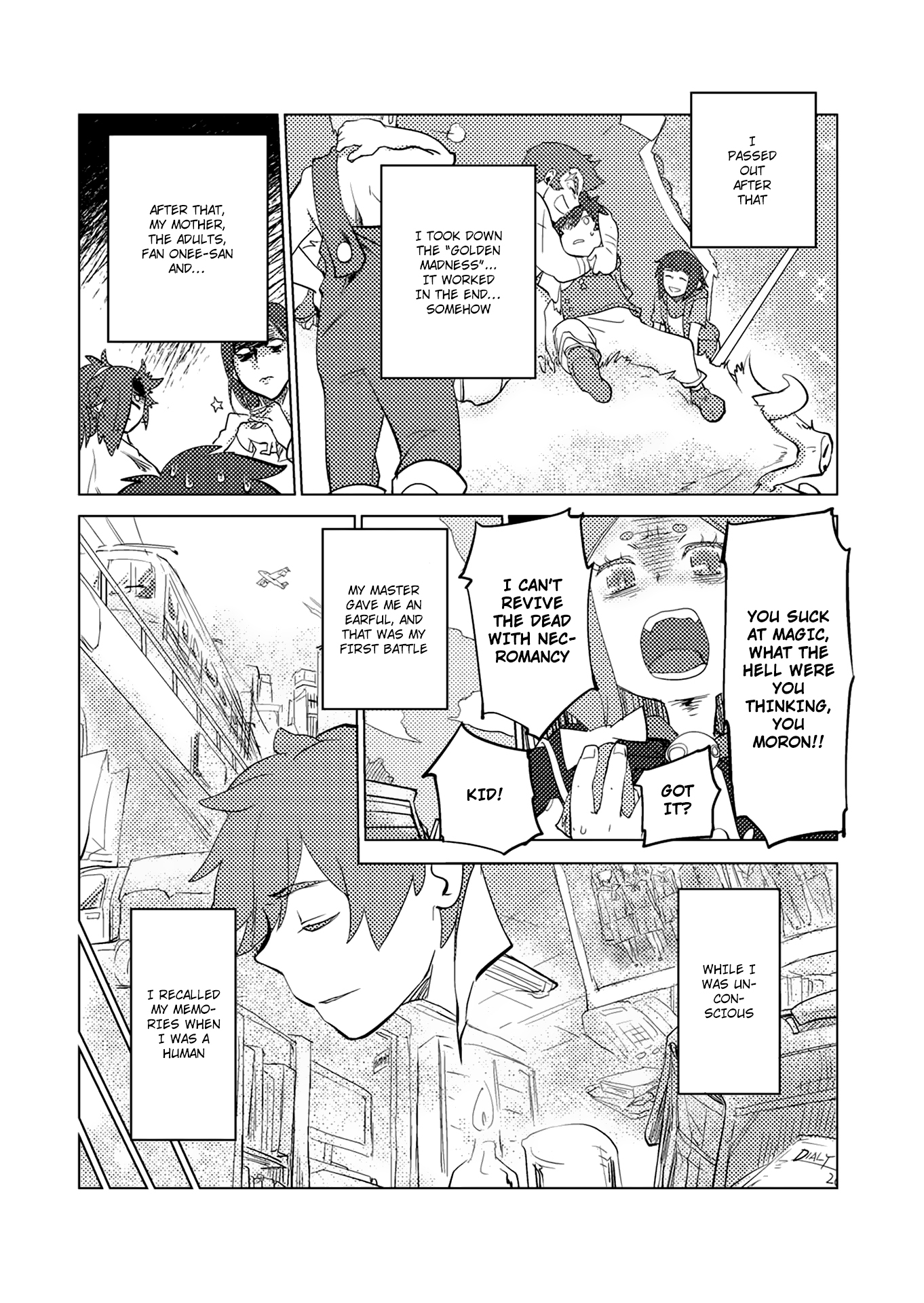 Jinrou e no Tensei, Maou no Fukukan Chapter 1 page 14 - Chapter 1