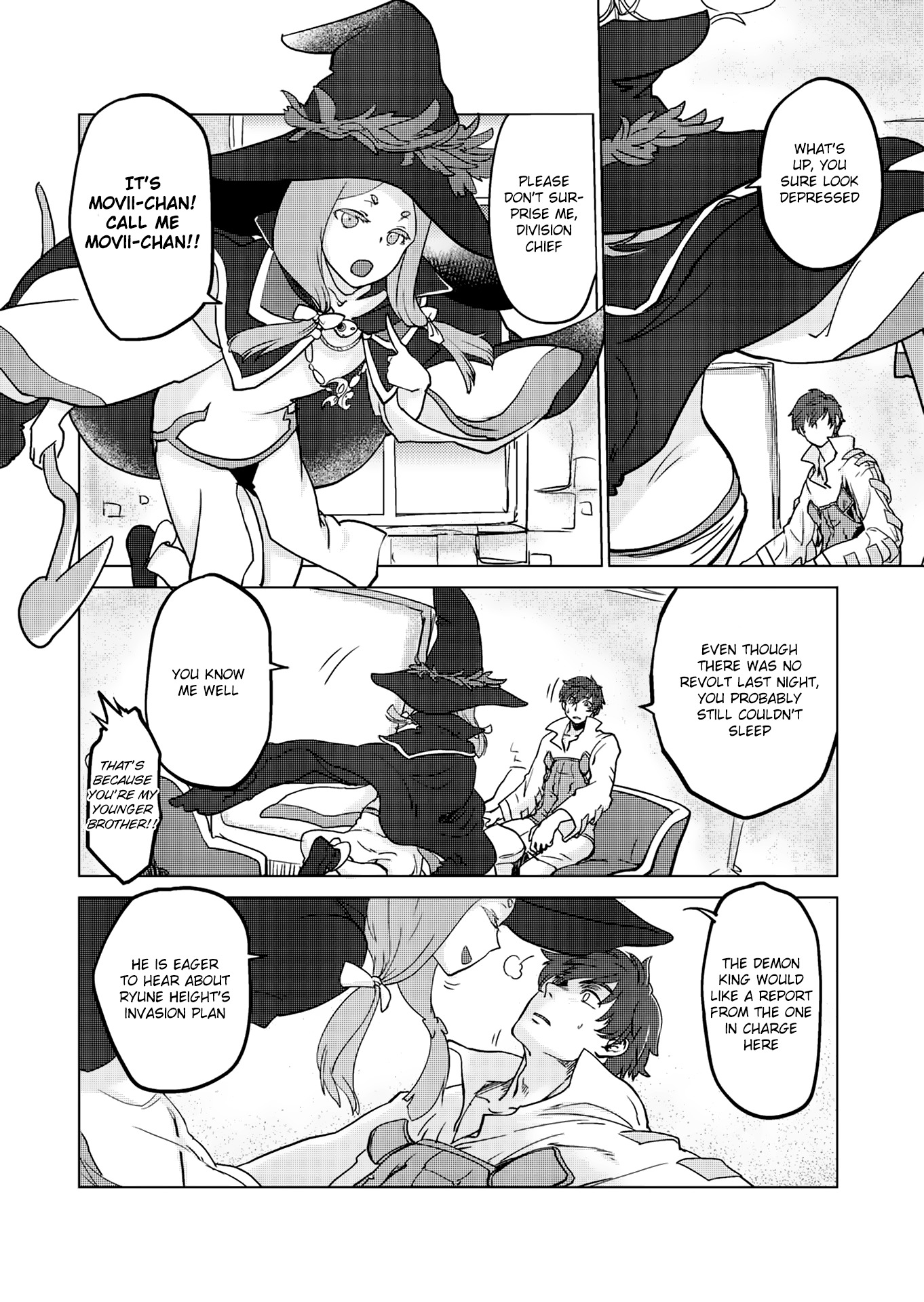 Jinrou e no Tensei, Maou no Fukukan Chapter 4 page 9 - Chapter 4