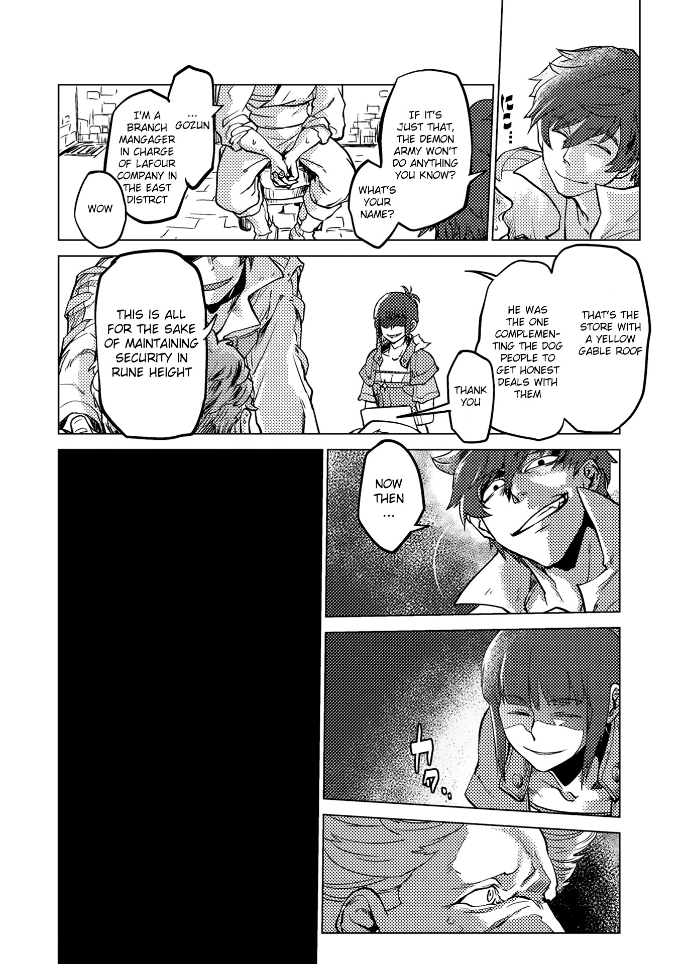 Jinrou e no Tensei, Maou no Fukukan Chapter 5 page 12 - Chapter 5
