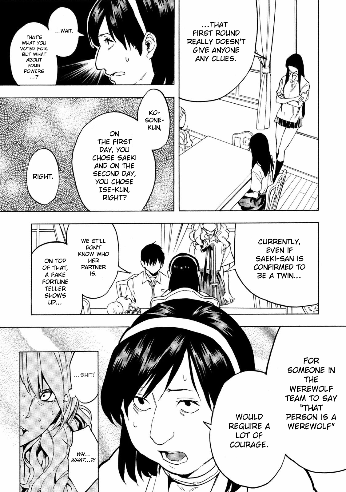 Jinrou Game - Beast Side Chapter 12 page 13 - Chapter 12
