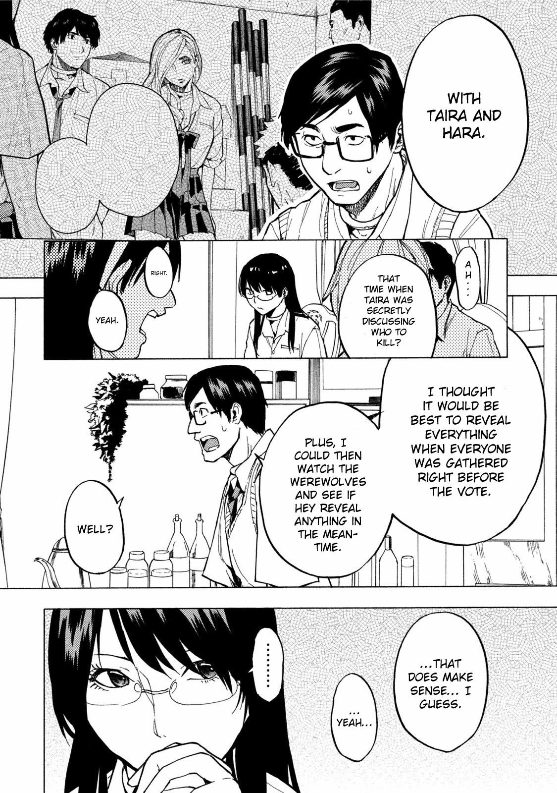 Jinrou Game - Beast Side Chapter 12 page 8 - Chapter 12