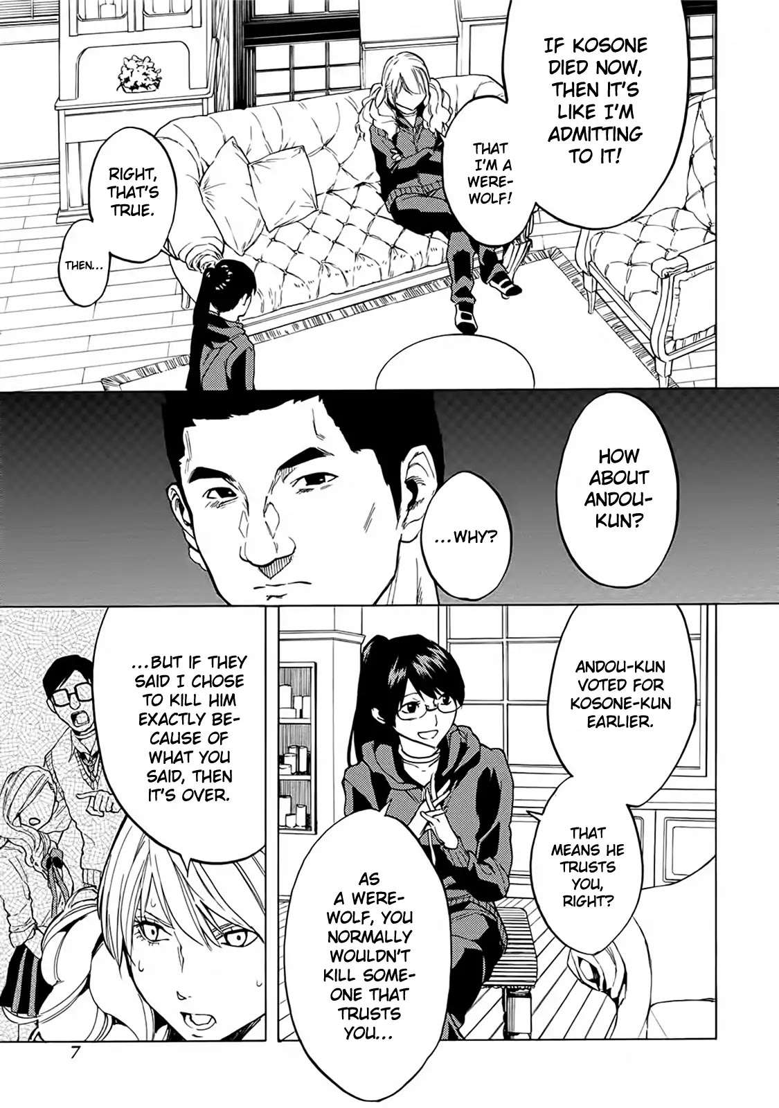 Jinrou Game - Beast Side Chapter 13 page 10 - Chapter 13: A Chain of Suspicion