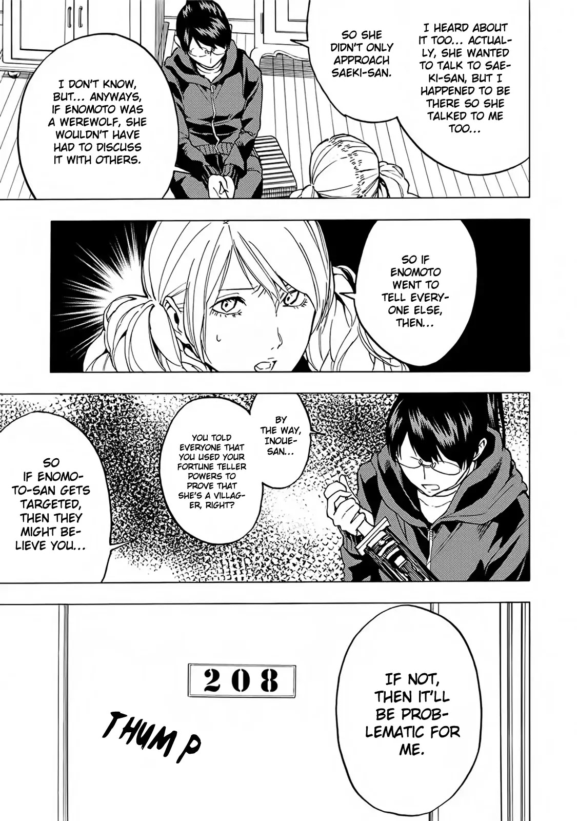 Jinrou Game - Beast Side Chapter 13 page 14 - Chapter 13: A Chain of Suspicion