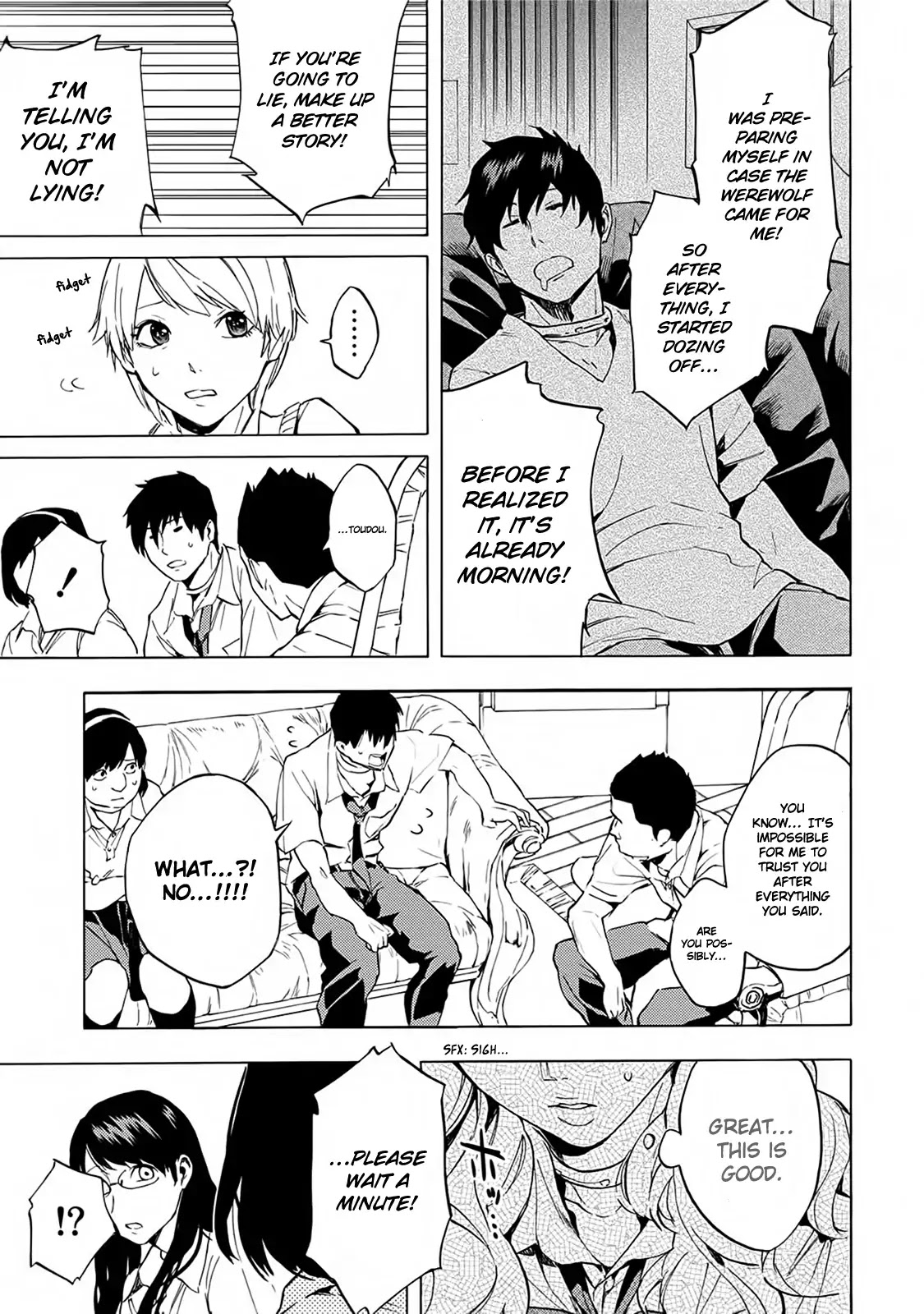 Jinrou Game - Beast Side Chapter 14 page 27 - Chapter 14: Hidden Feelings