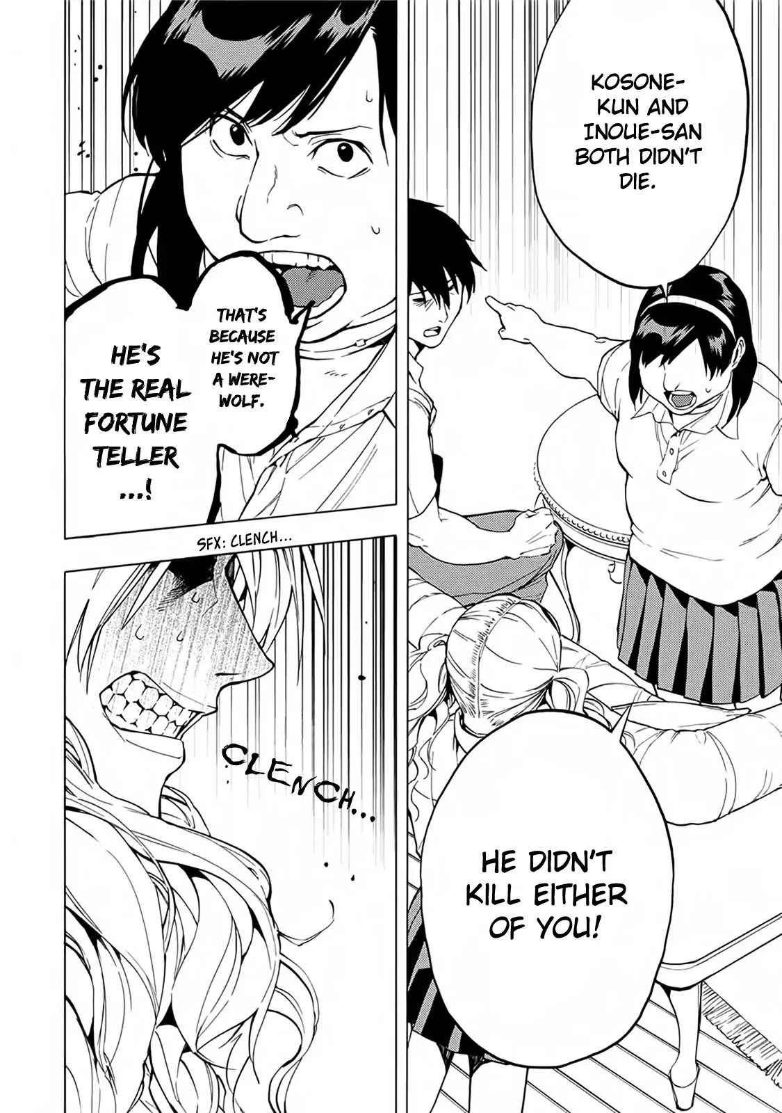 Jinrou Game - Beast Side Chapter 15 page 8 - Chapter 15: Confession