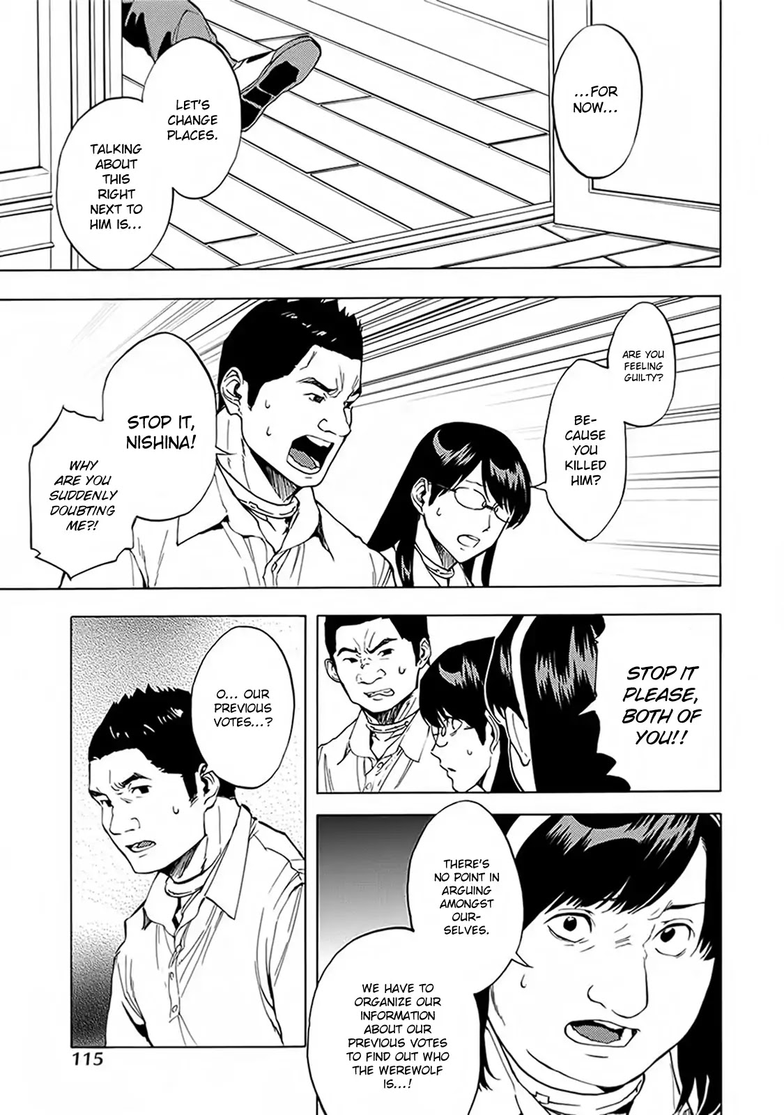 Jinrou Game - Beast Side Chapter 17 page 13 - Chapter 17: Blind Spot