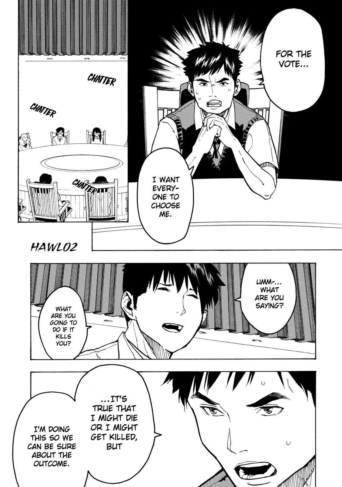 Jinrou Game - Beast Side Chapter 2 page 4 - Chapter 2