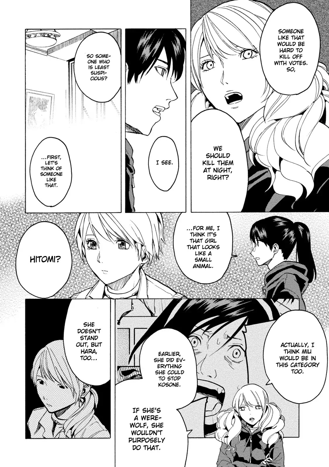 Jinrou Game - Beast Side Chapter 3 page 25 - Chapter 3