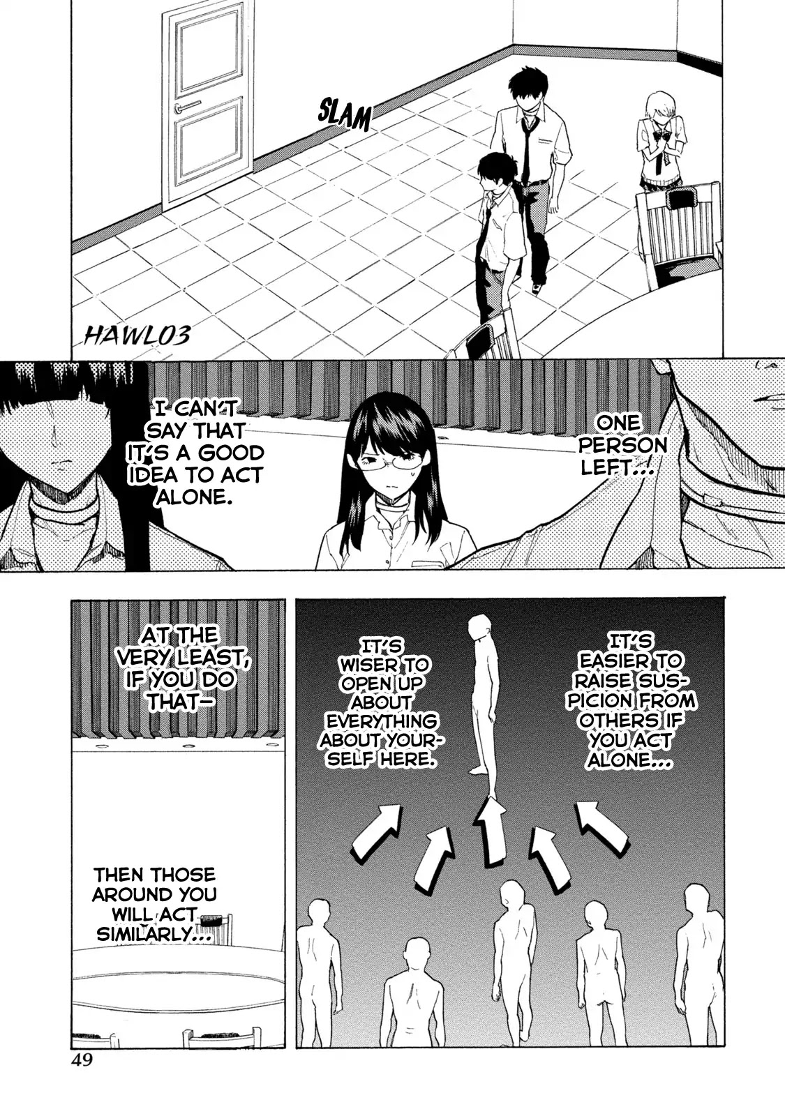 Jinrou Game - Beast Side Chapter 3 page 4 - Chapter 3