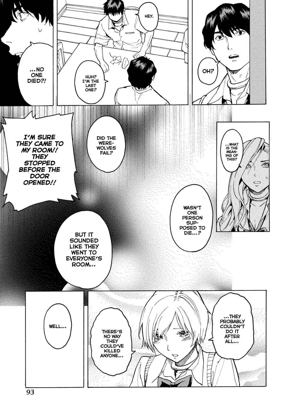 Jinrou Game - Beast Side Chapter 4 page 22 - Chapter 4: Calculation and Miscalculations