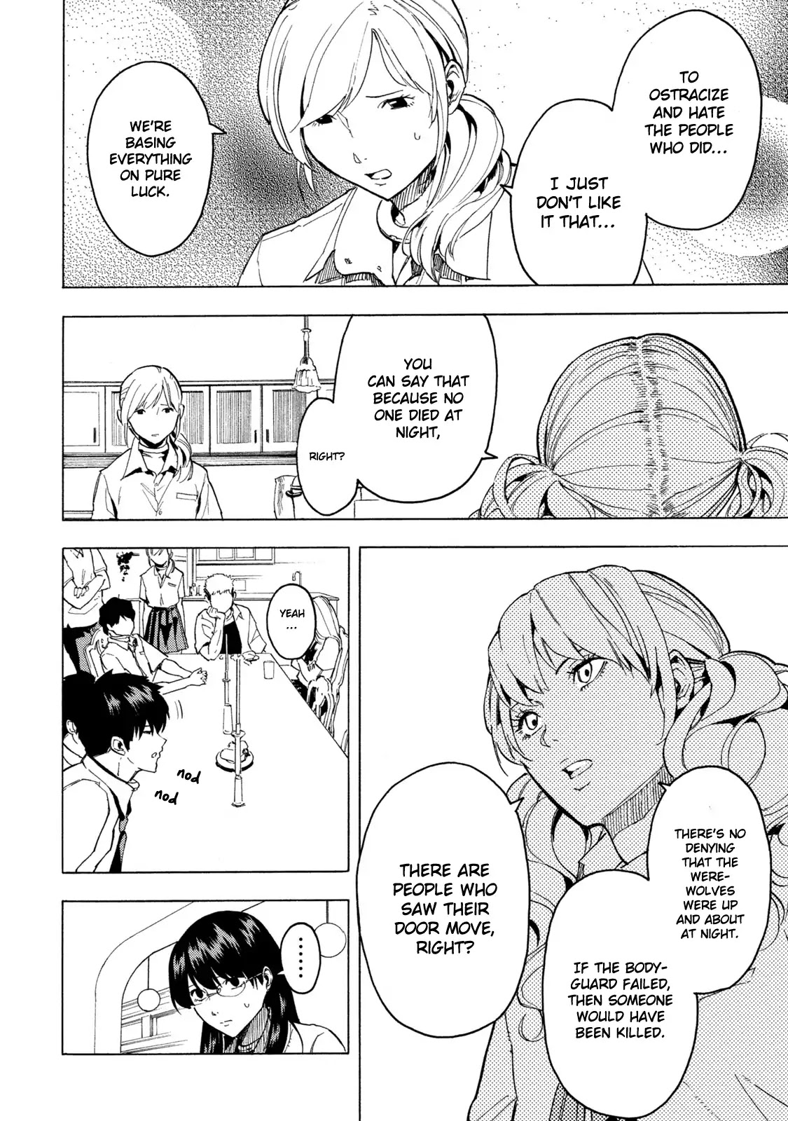 Jinrou Game - Beast Side Chapter 4 page 25 - Chapter 4: Calculation and Miscalculations