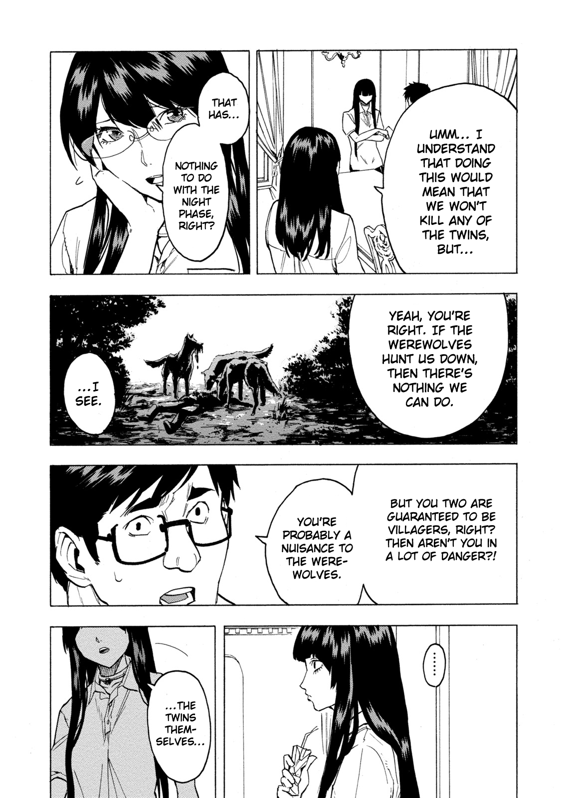 Jinrou Game - Beast Side Chapter 5 page 12 - Chapter 5