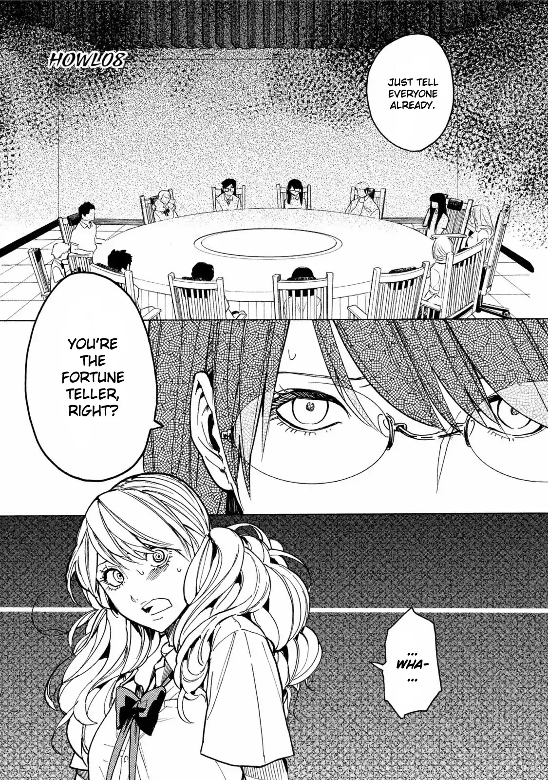 Jinrou Game - Beast Side Chapter 8 page 4 - Chapter 8: Howl08