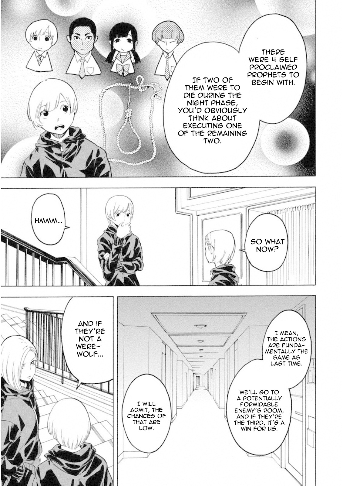 Jinrou Game: Crazy Fox Chapter 11 page 3 - Chapter 11: Fatal Banquet