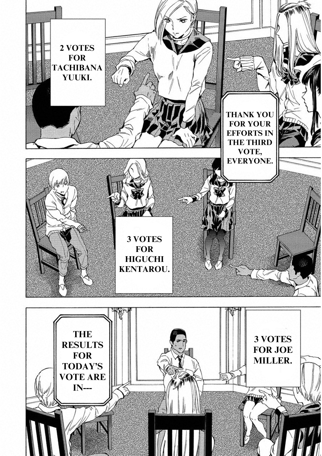 Jinrou Game: Crazy Fox Chapter 16 page 4 - Chapter 16: Cold Night