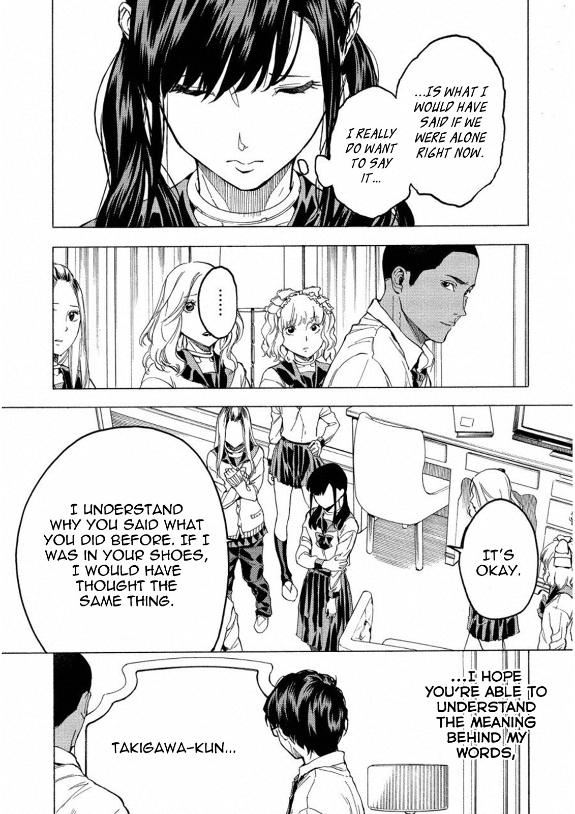 Jinrou Game: Crazy Fox Chapter 17 page 10 - Chapter 17: Distant Daybreak (Trigger Warning. Sexual Violence)