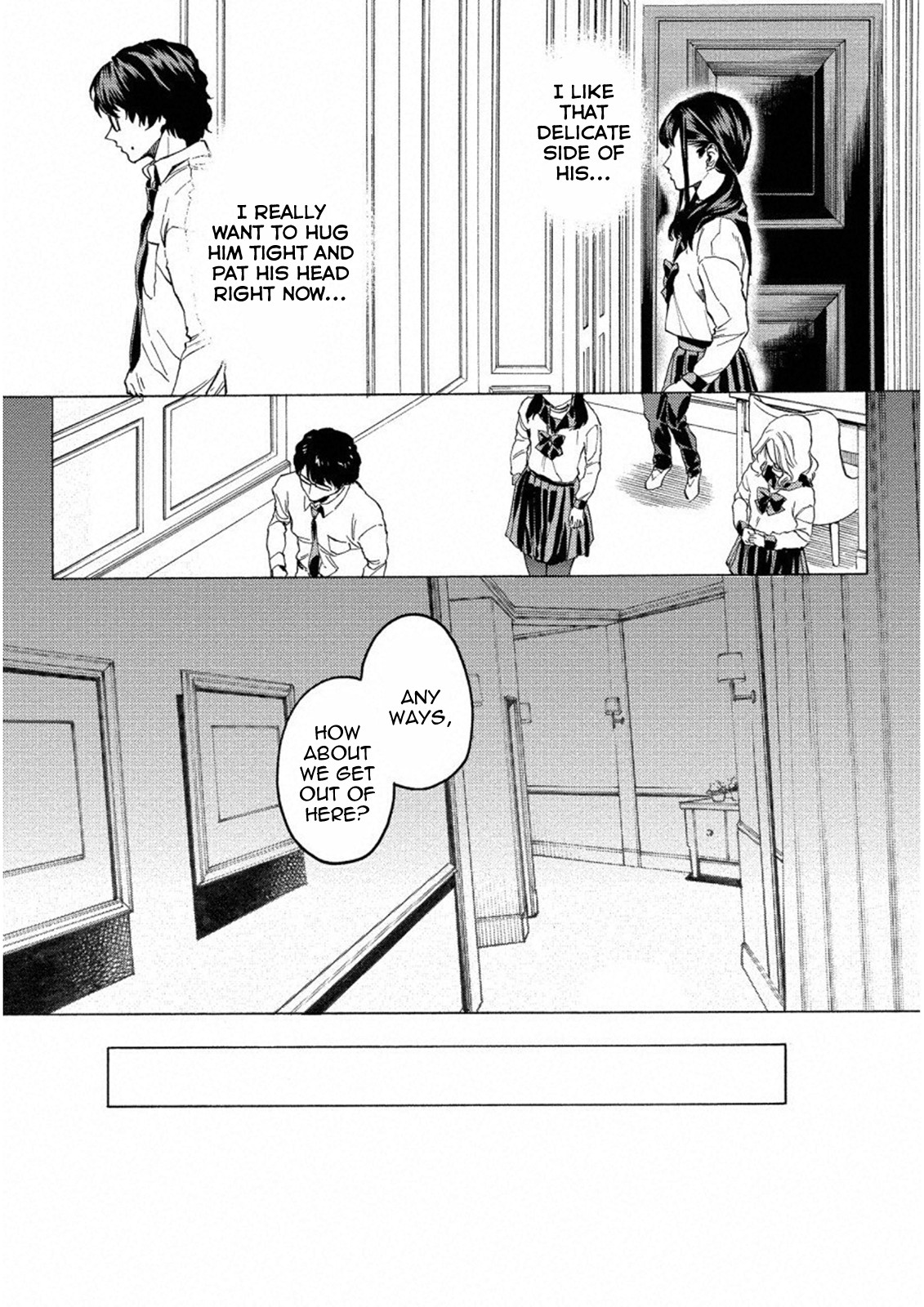 Jinrou Game: Crazy Fox Chapter 17 page 12 - Chapter 17: Distant Daybreak (Trigger Warning. Sexual Violence)