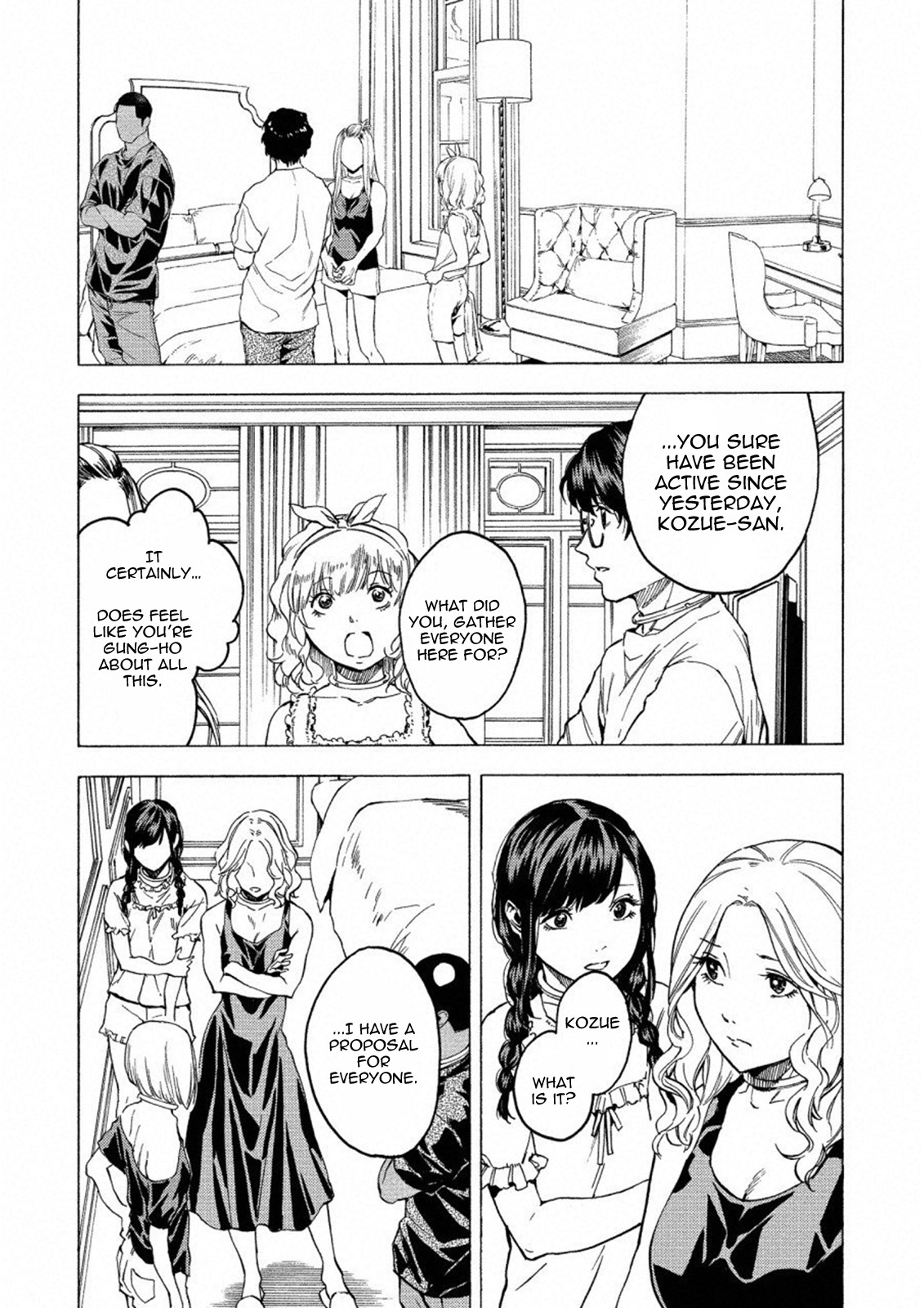Jinrou Game: Crazy Fox Chapter 17 page 25 - Chapter 17: Distant Daybreak (Trigger Warning. Sexual Violence)