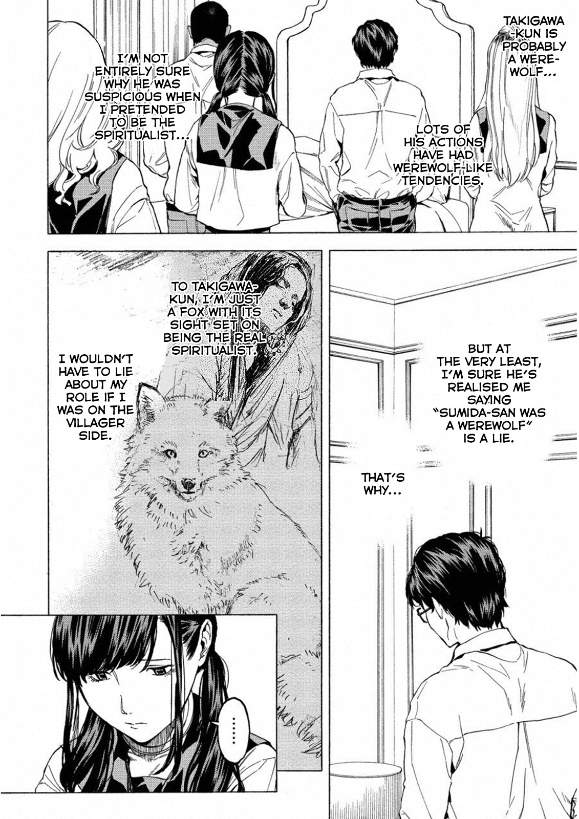 Jinrou Game: Crazy Fox Chapter 17 page 5 - Chapter 17: Distant Daybreak (Trigger Warning. Sexual Violence)