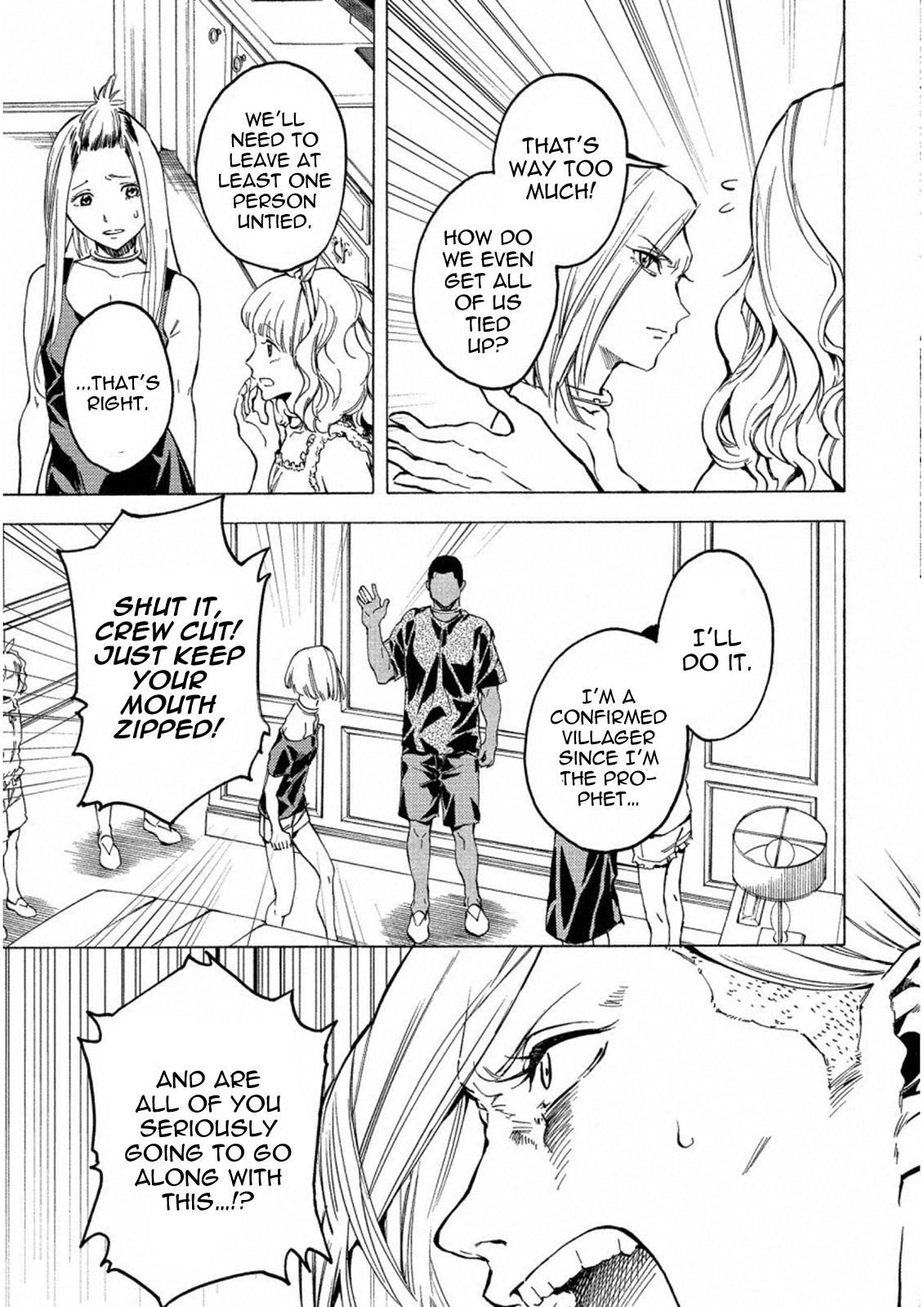 Jinrou Game: Crazy Fox Chapter 18 page 11 - Chapter 18: Howling Darkness