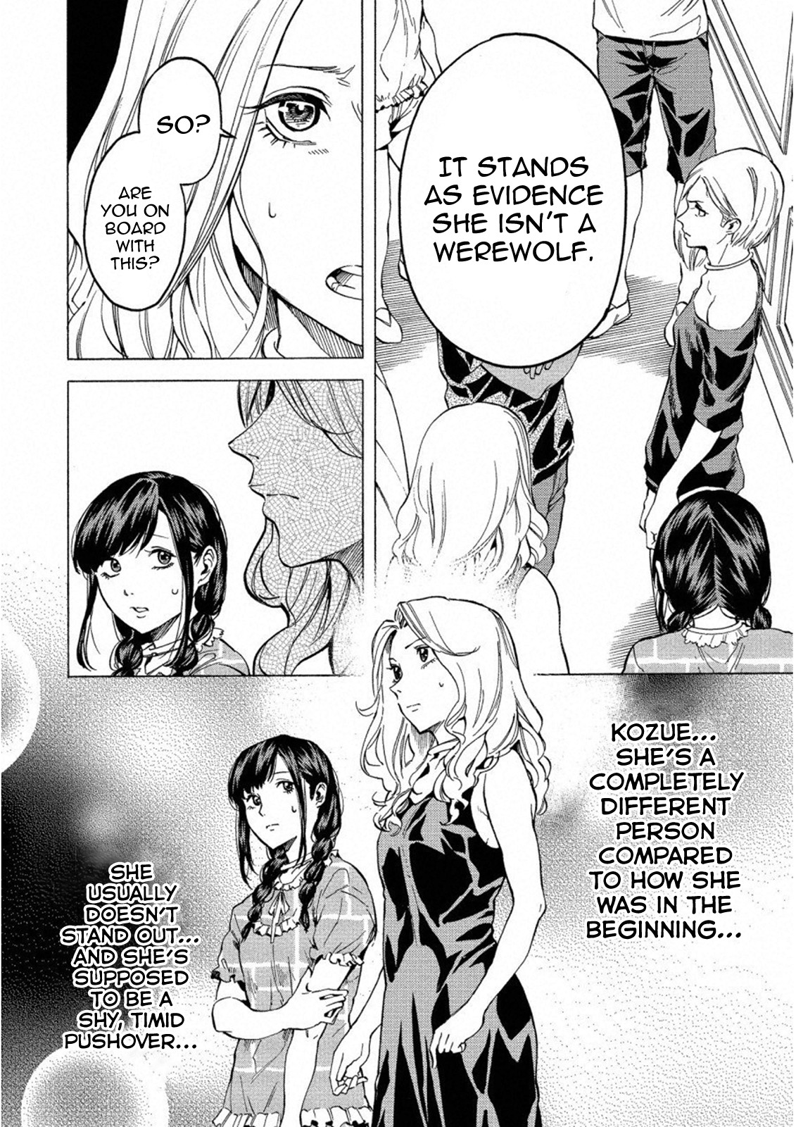 Jinrou Game: Crazy Fox Chapter 18 page 4 - Chapter 18: Howling Darkness