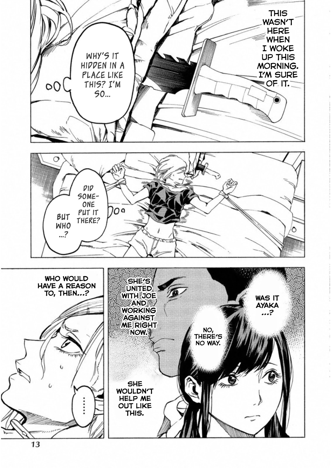 Jinrou Game: Crazy Fox Chapter 19 page 15 - Chapter 19: Threatening Silhouette