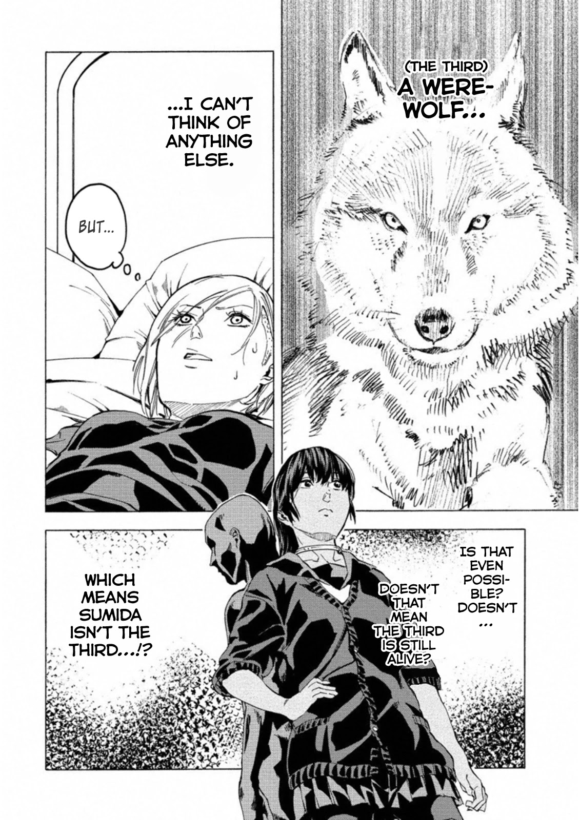 Jinrou Game: Crazy Fox Chapter 19 page 16 - Chapter 19: Threatening Silhouette