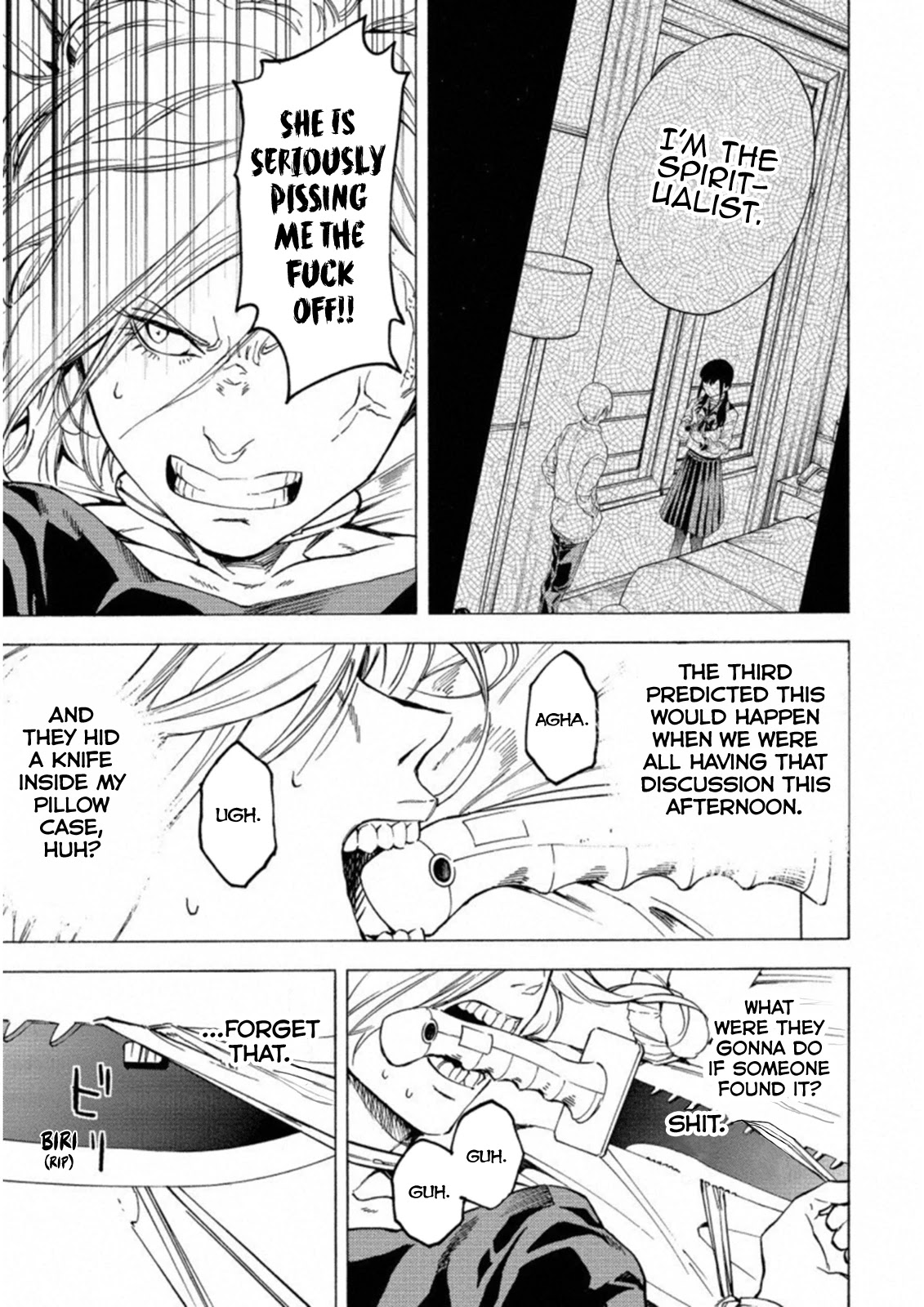 Jinrou Game: Crazy Fox Chapter 19 page 17 - Chapter 19: Threatening Silhouette