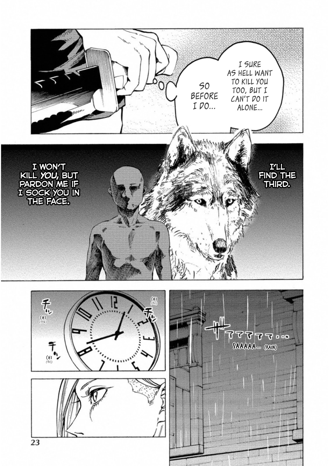 Jinrou Game: Crazy Fox Chapter 19 page 25 - Chapter 19: Threatening Silhouette