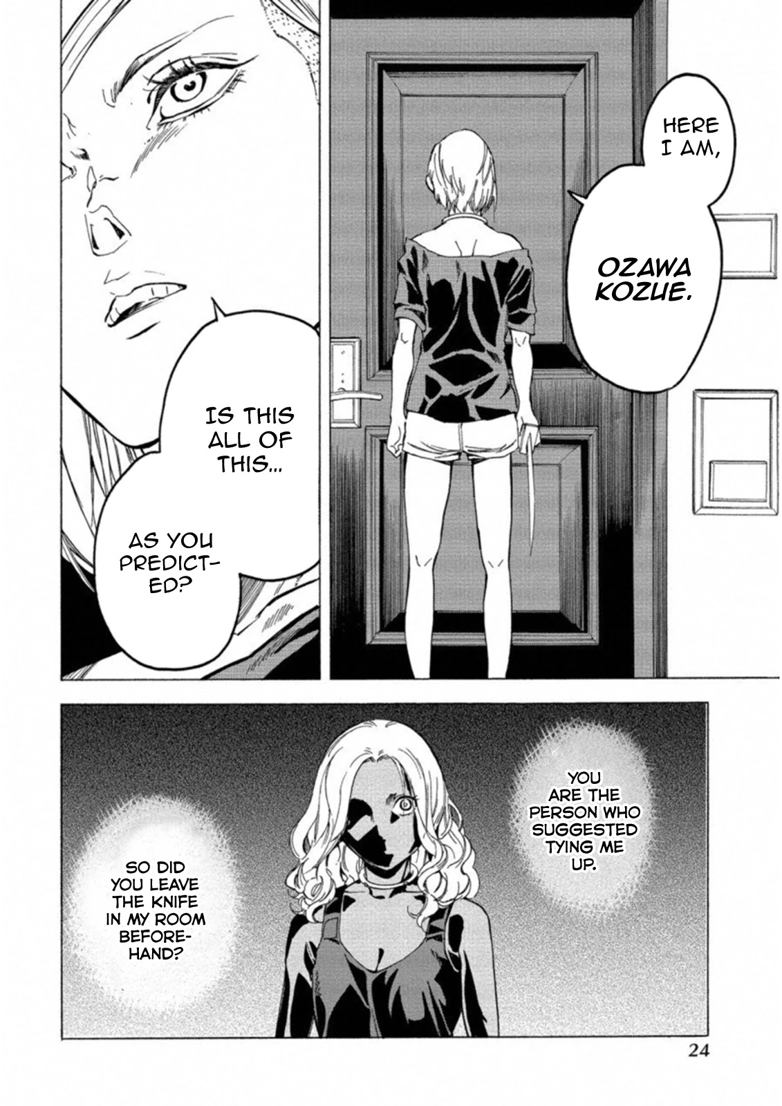 Jinrou Game: Crazy Fox Chapter 19 page 26 - Chapter 19: Threatening Silhouette