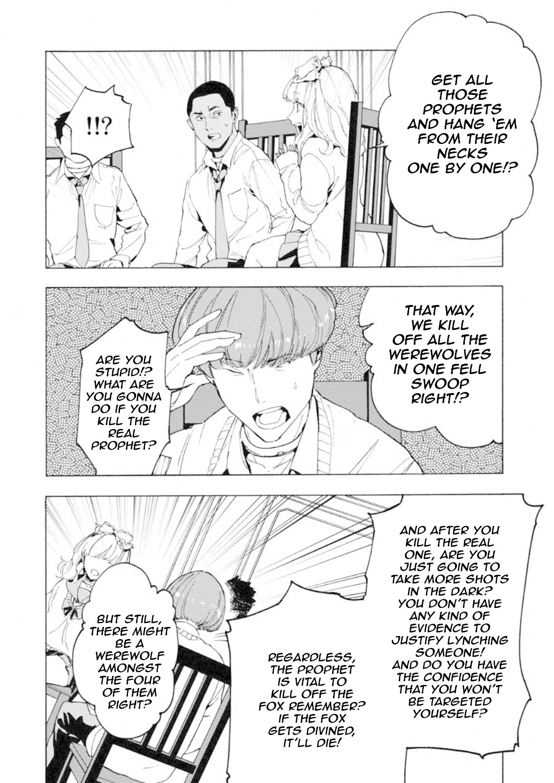 Jinrou Game: Crazy Fox Chapter 2 page 11 - Chapter 2: Dark Light