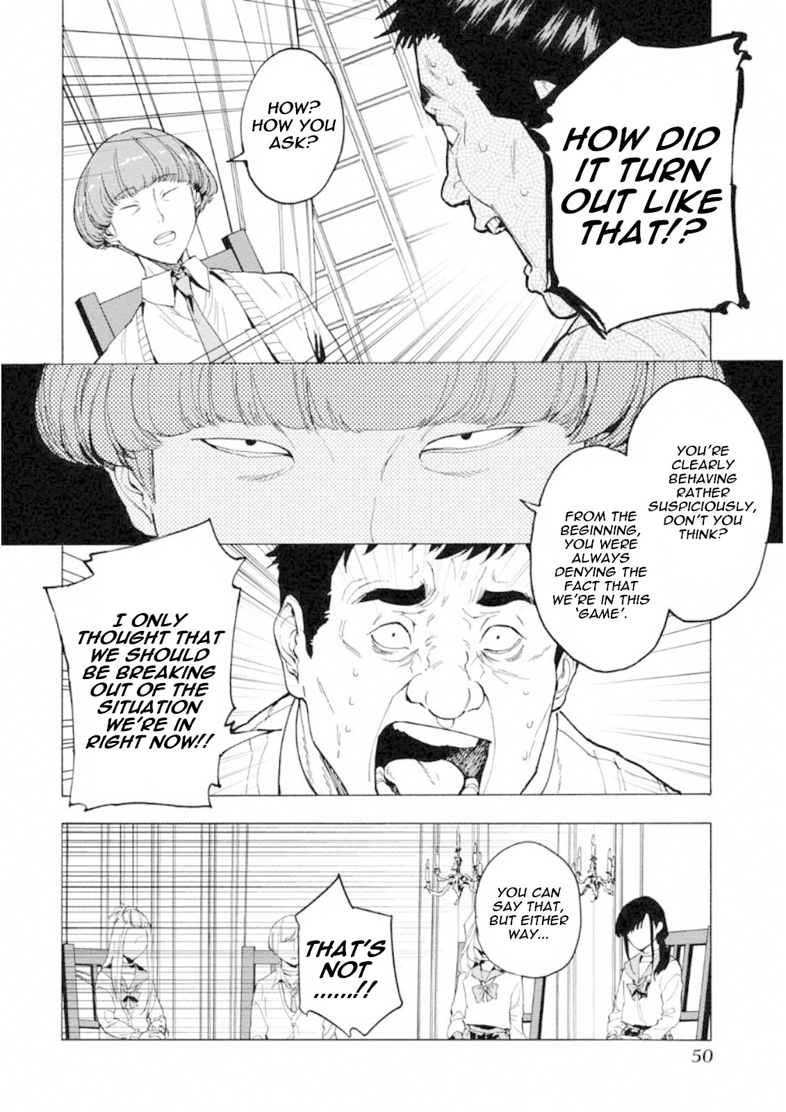 Jinrou Game: Crazy Fox Chapter 2 page 21 - Chapter 2: Dark Light