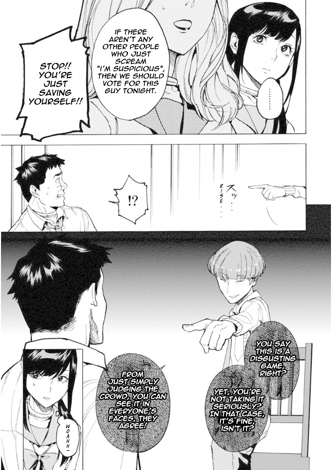 Jinrou Game: Crazy Fox Chapter 2 page 22 - Chapter 2: Dark Light