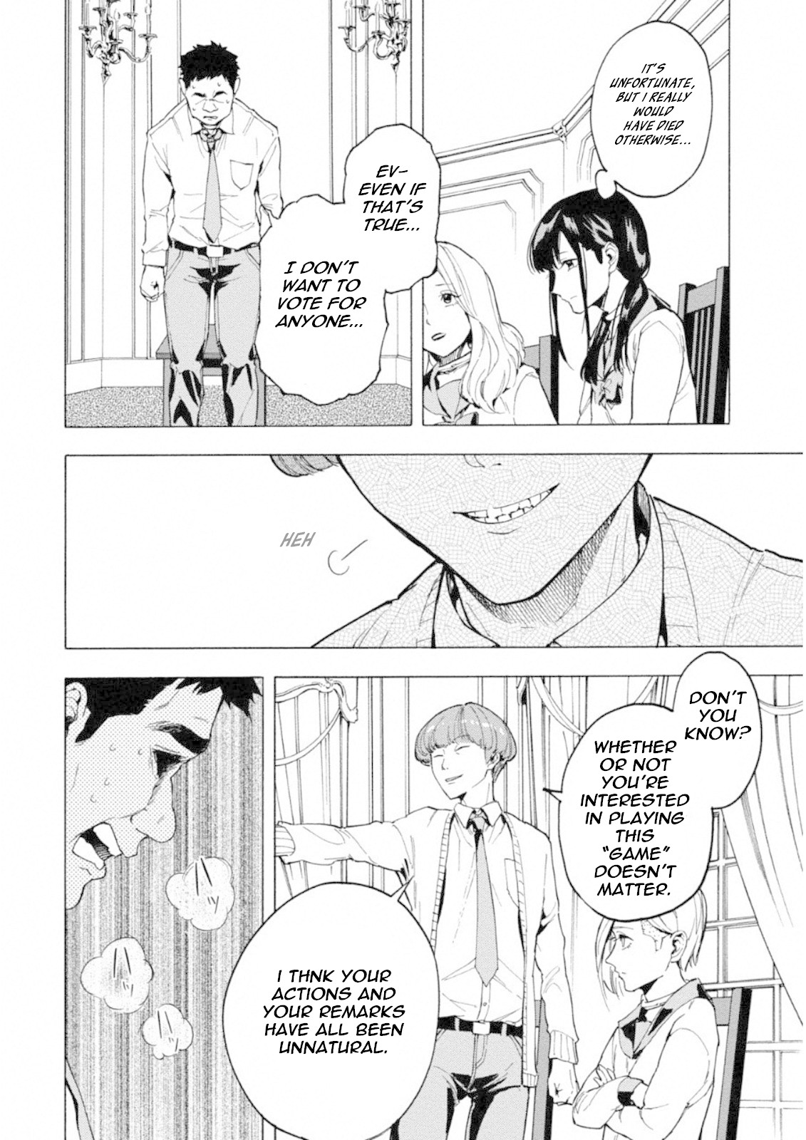 Jinrou Game: Crazy Fox Chapter 2 page 23 - Chapter 2: Dark Light