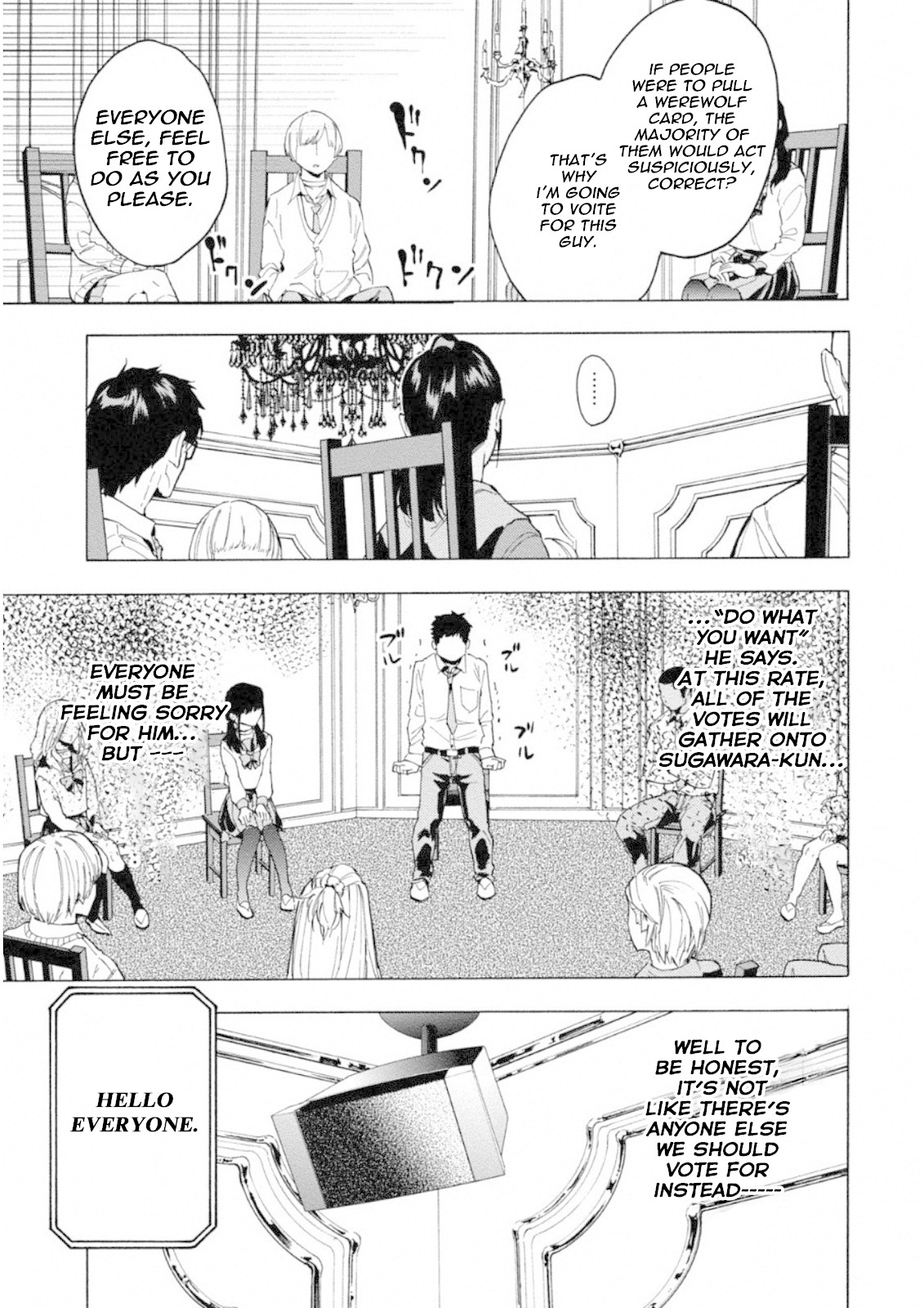 Jinrou Game: Crazy Fox Chapter 2 page 24 - Chapter 2: Dark Light