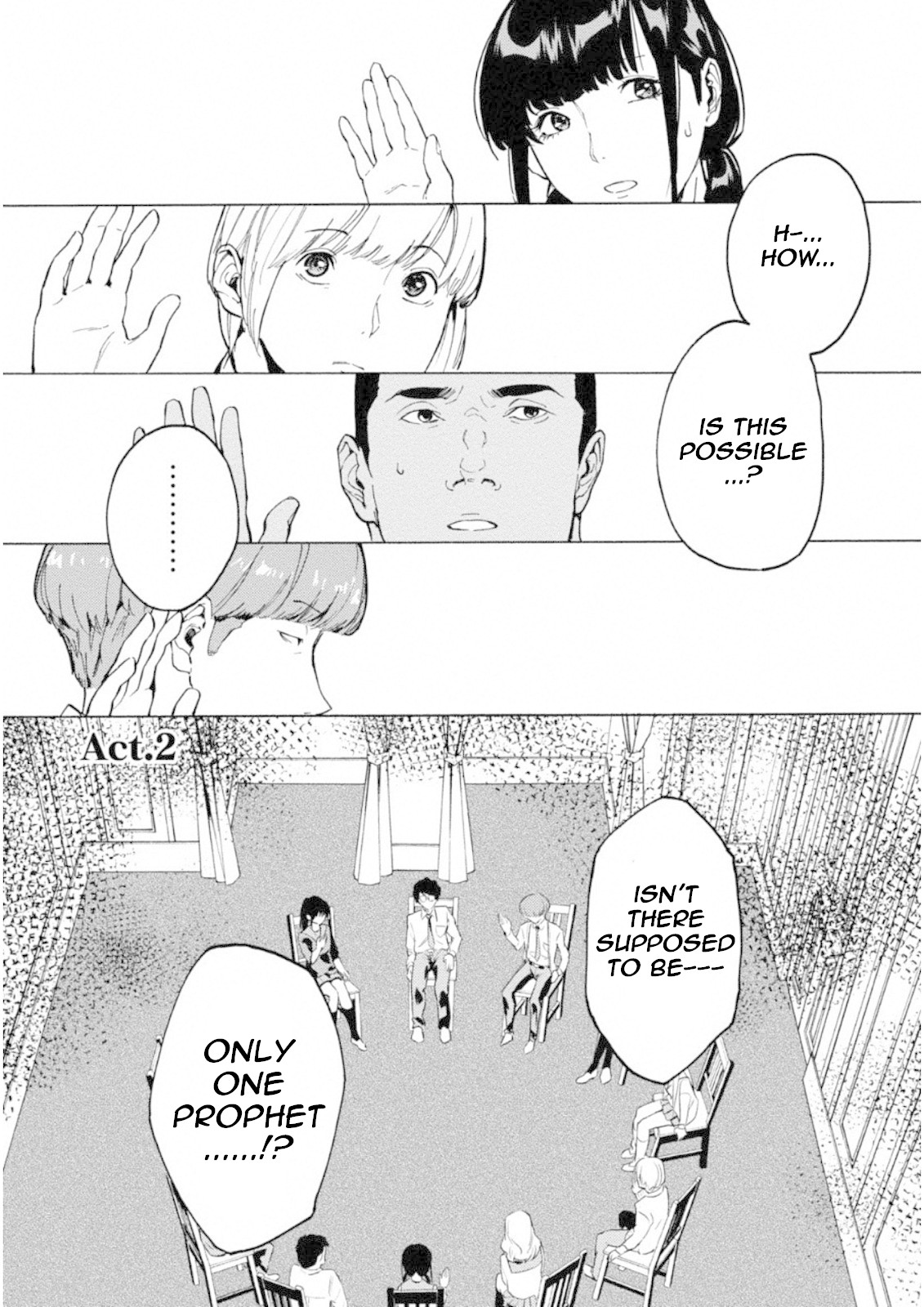 Jinrou Game: Crazy Fox Chapter 2 page 4 - Chapter 2: Dark Light
