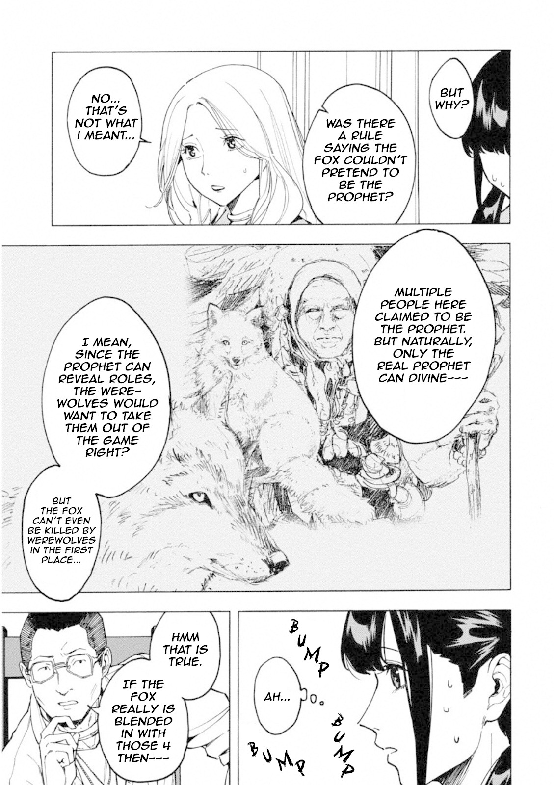 Jinrou Game: Crazy Fox Chapter 2 page 8 - Chapter 2: Dark Light