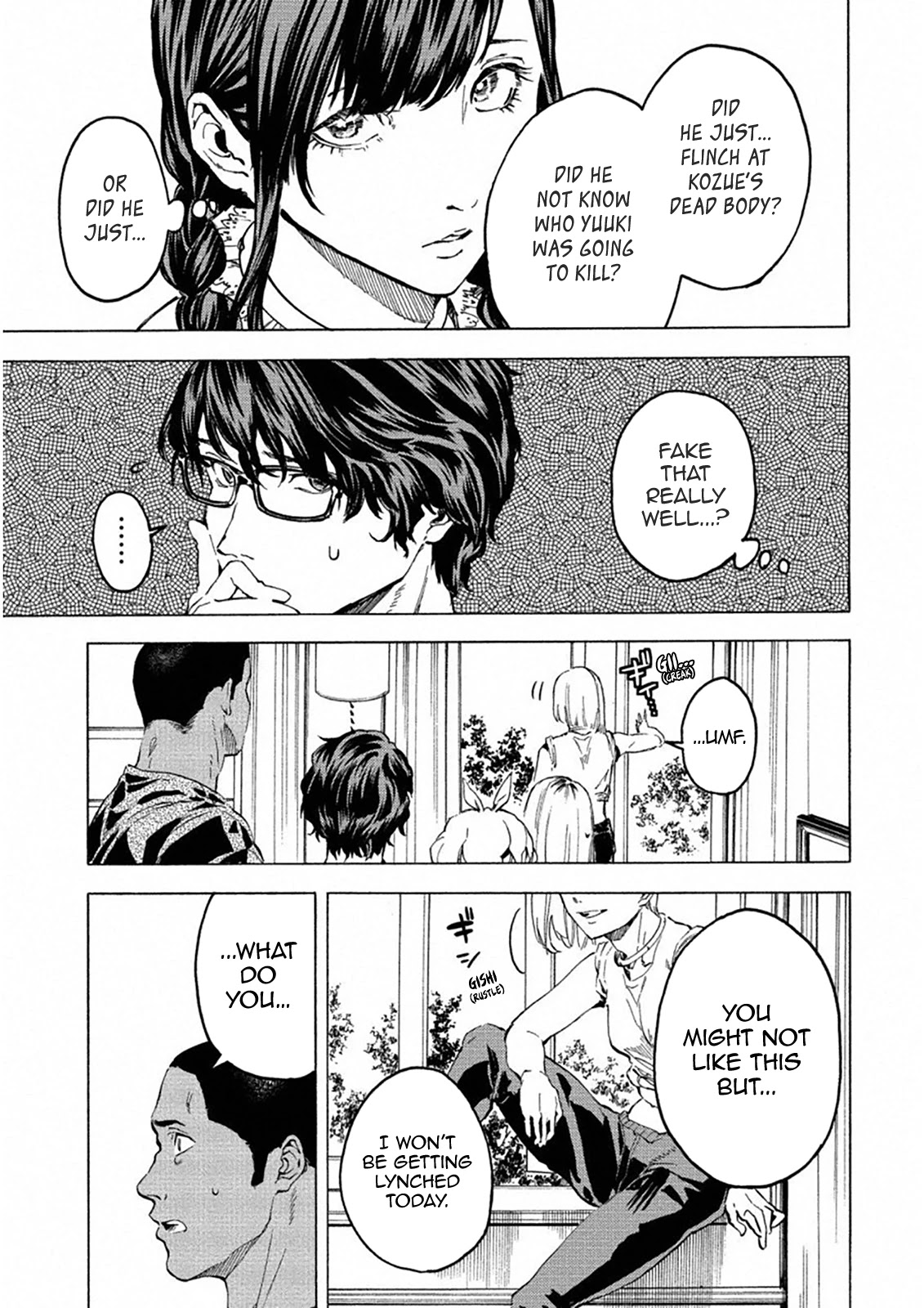 Jinrou Game: Crazy Fox Chapter 21 page 13 - Chapter 21: Cruel Beast