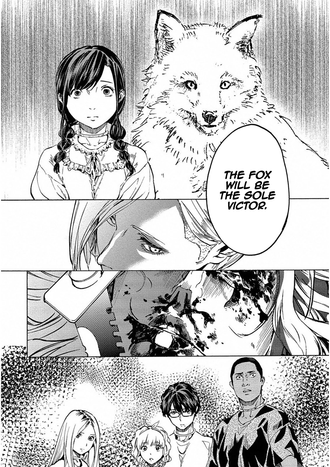 Jinrou Game: Crazy Fox Chapter 21 page 18 - Chapter 21: Cruel Beast