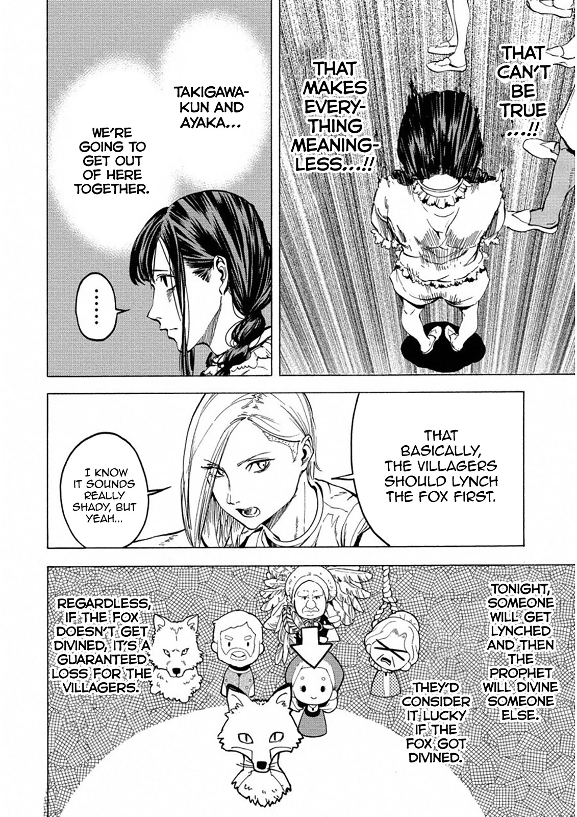 Jinrou Game: Crazy Fox Chapter 21 page 20 - Chapter 21: Cruel Beast