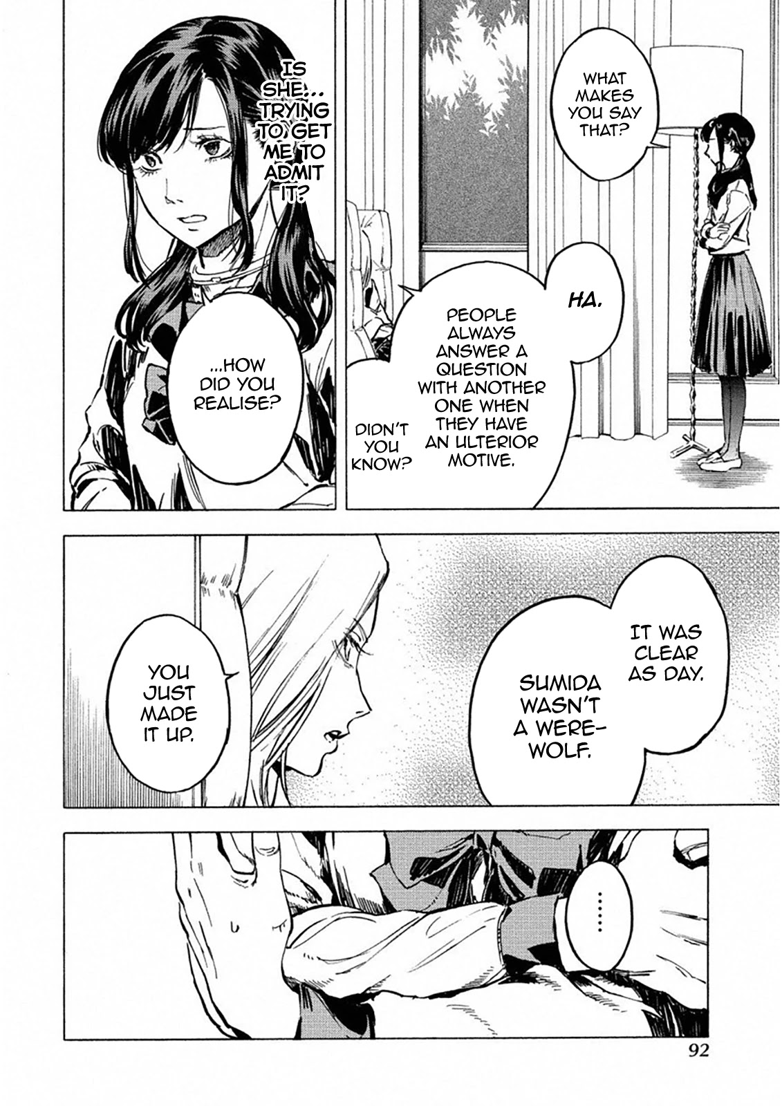 Jinrou Game: Crazy Fox Chapter 22 page 17 - Chapter 22: Mask and Confession