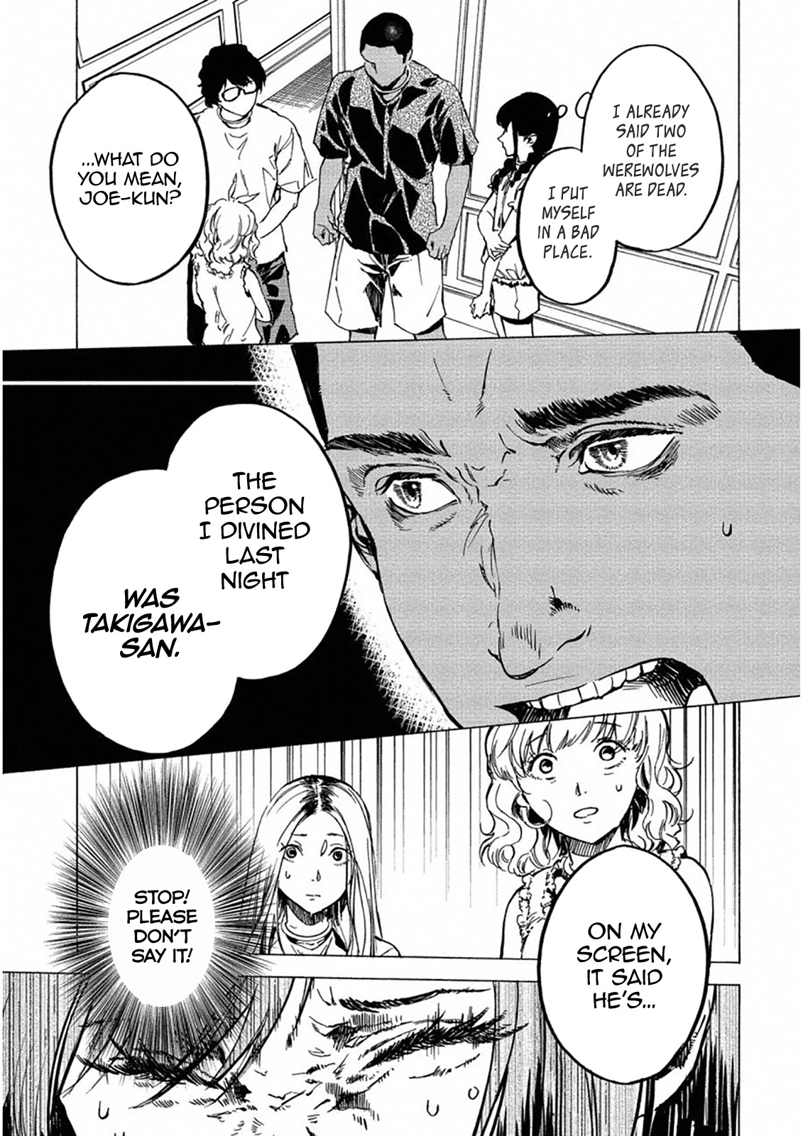Jinrou Game: Crazy Fox Chapter 22 page 8 - Chapter 22: Mask and Confession