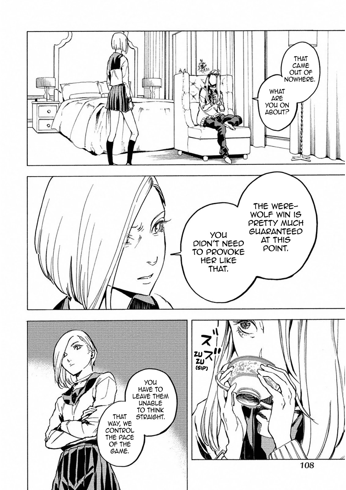 Jinrou Game: Crazy Fox Chapter 23 page 12 - Chapter 23: Thanatos' Lullaby
