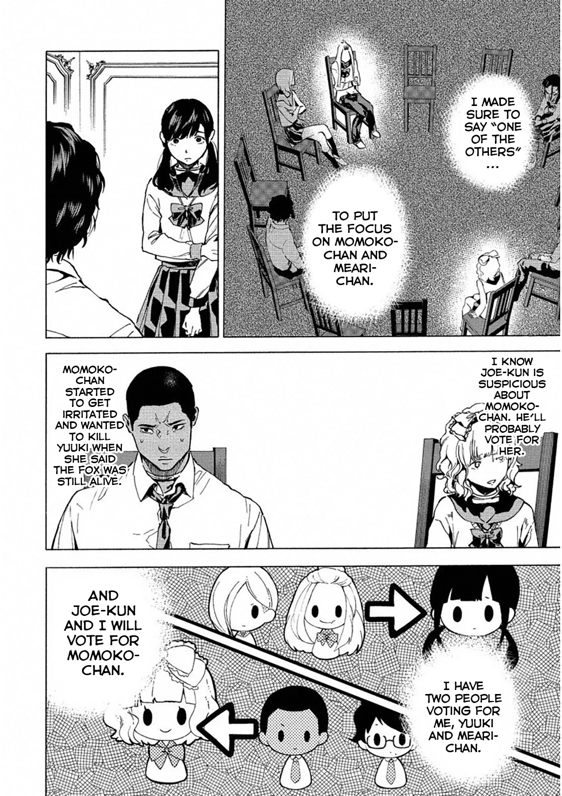 Jinrou Game: Crazy Fox Chapter 24 page 10 - Chapter 24: Final Countdown [END]