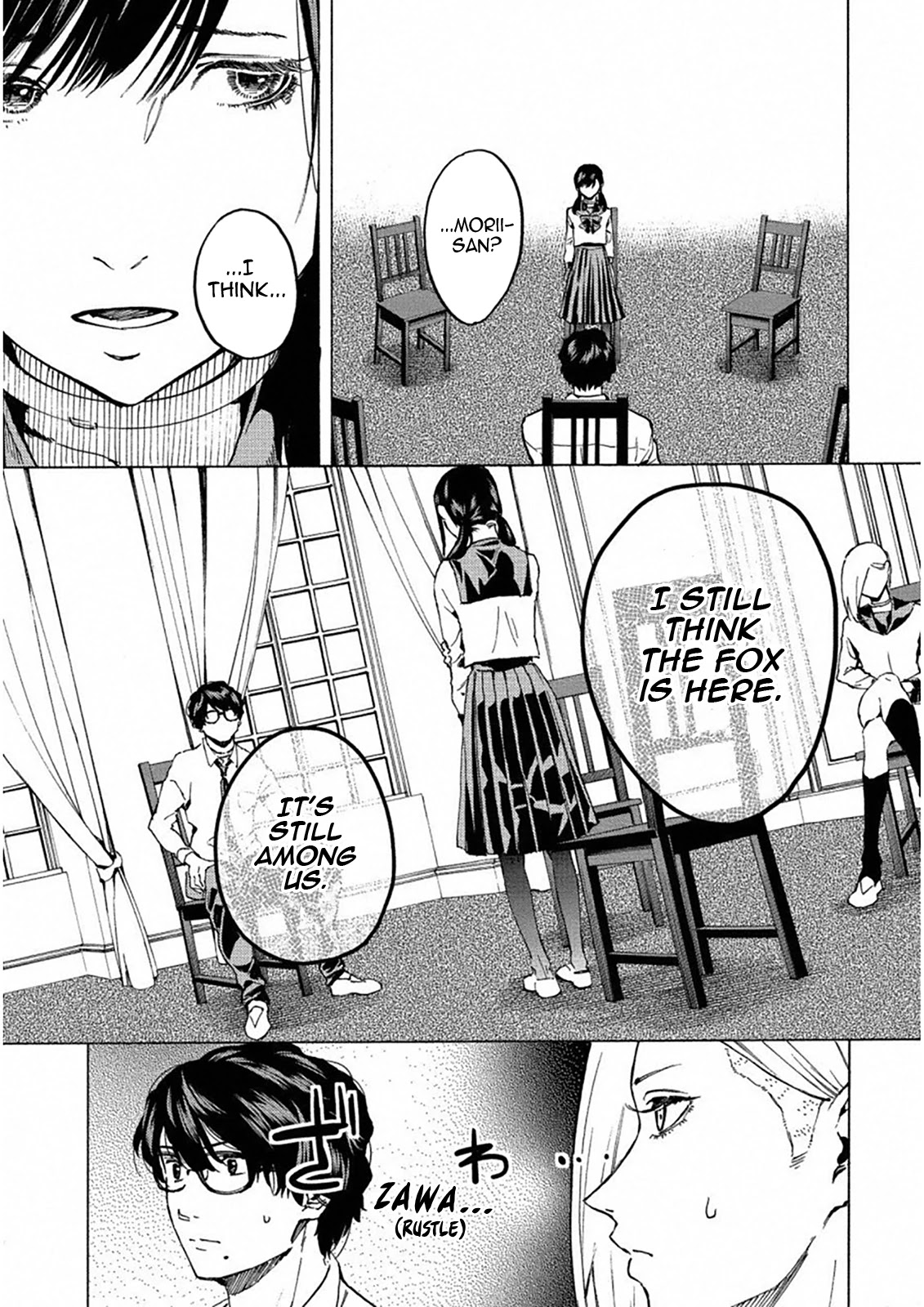 Jinrou Game: Crazy Fox Chapter 24 page 7 - Chapter 24: Final Countdown [END]