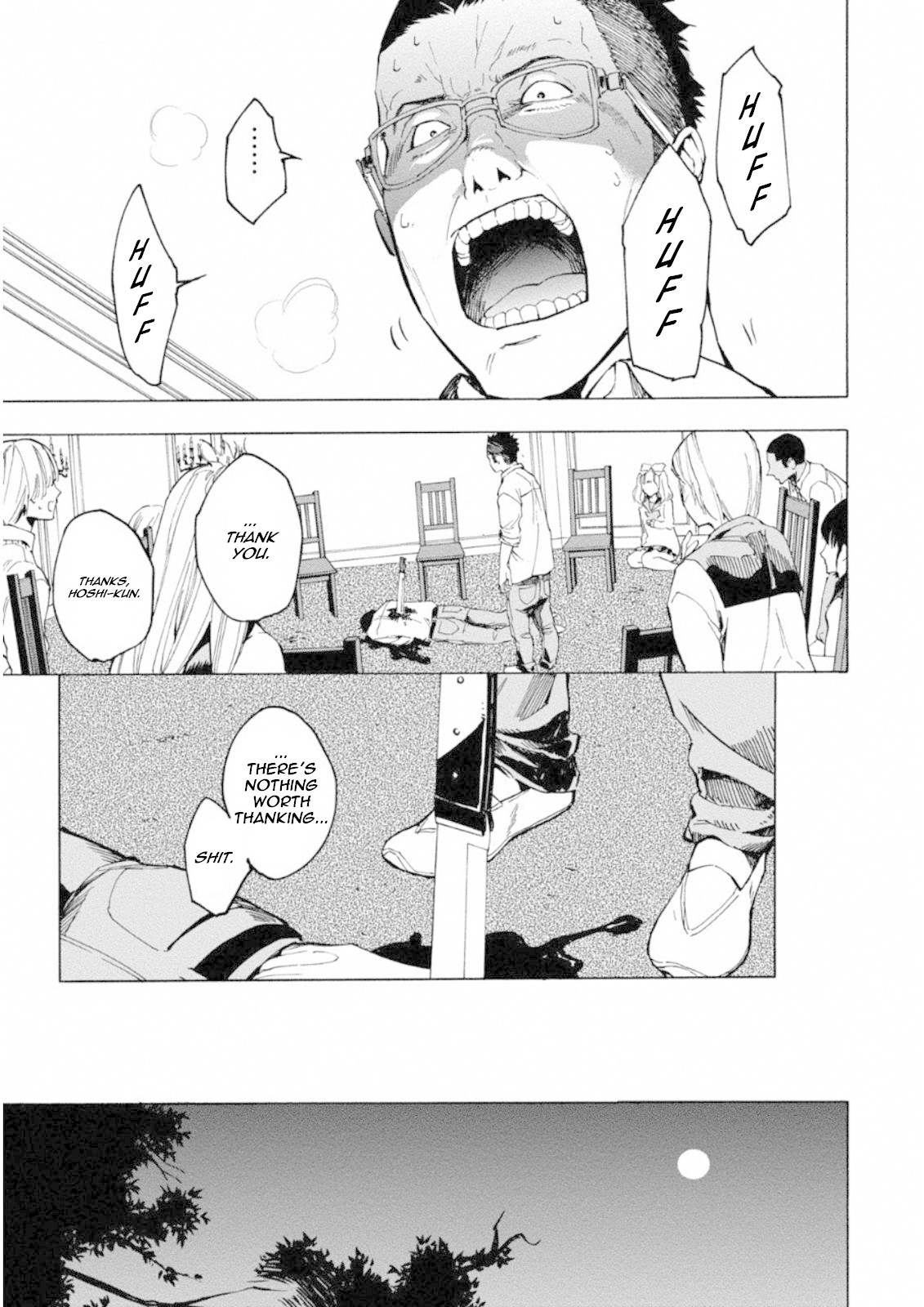 Jinrou Game: Crazy Fox Chapter 3 page 16 - Chapter 3: Stray Ship
