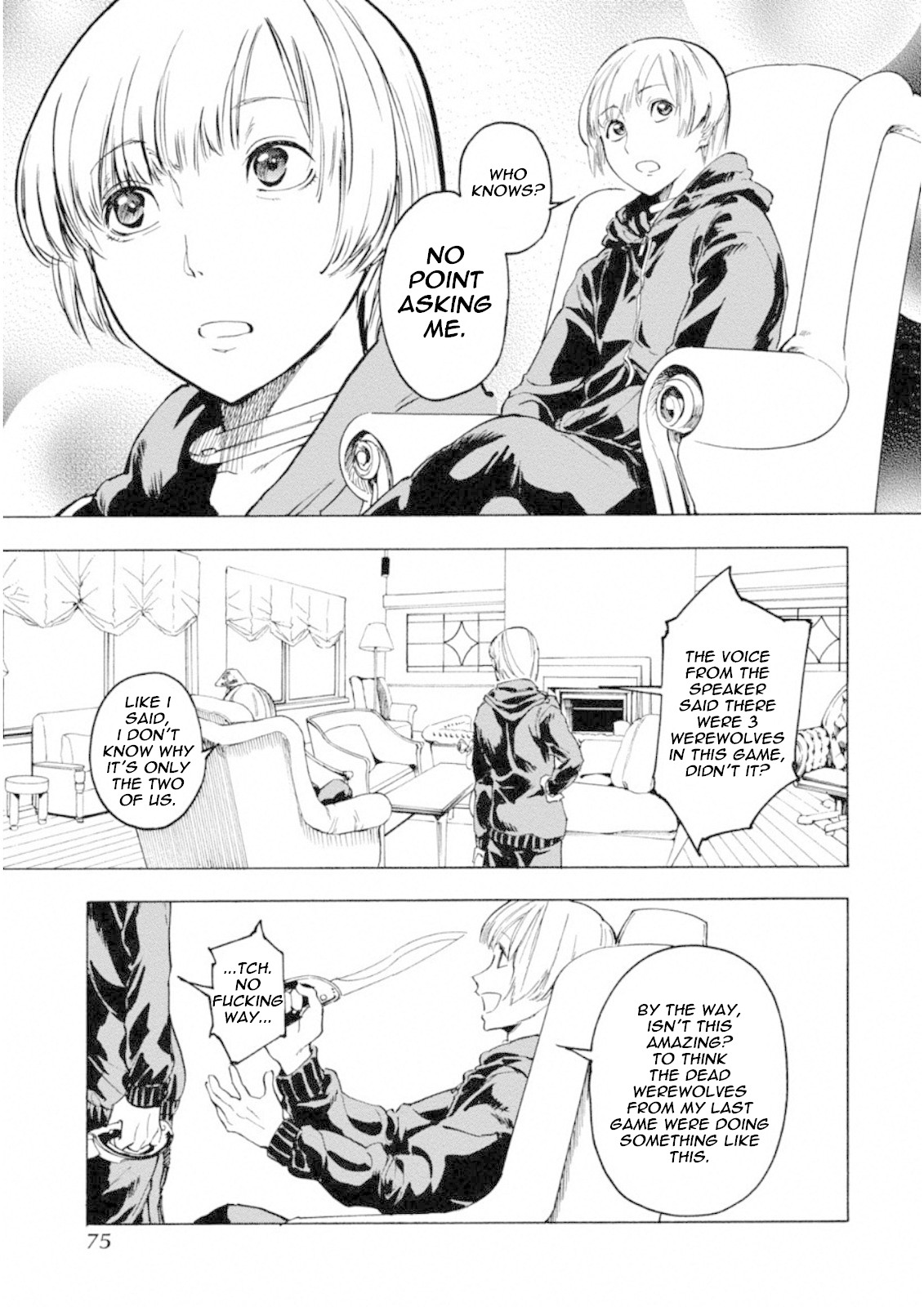 Jinrou Game: Crazy Fox Chapter 3 page 18 - Chapter 3: Stray Ship