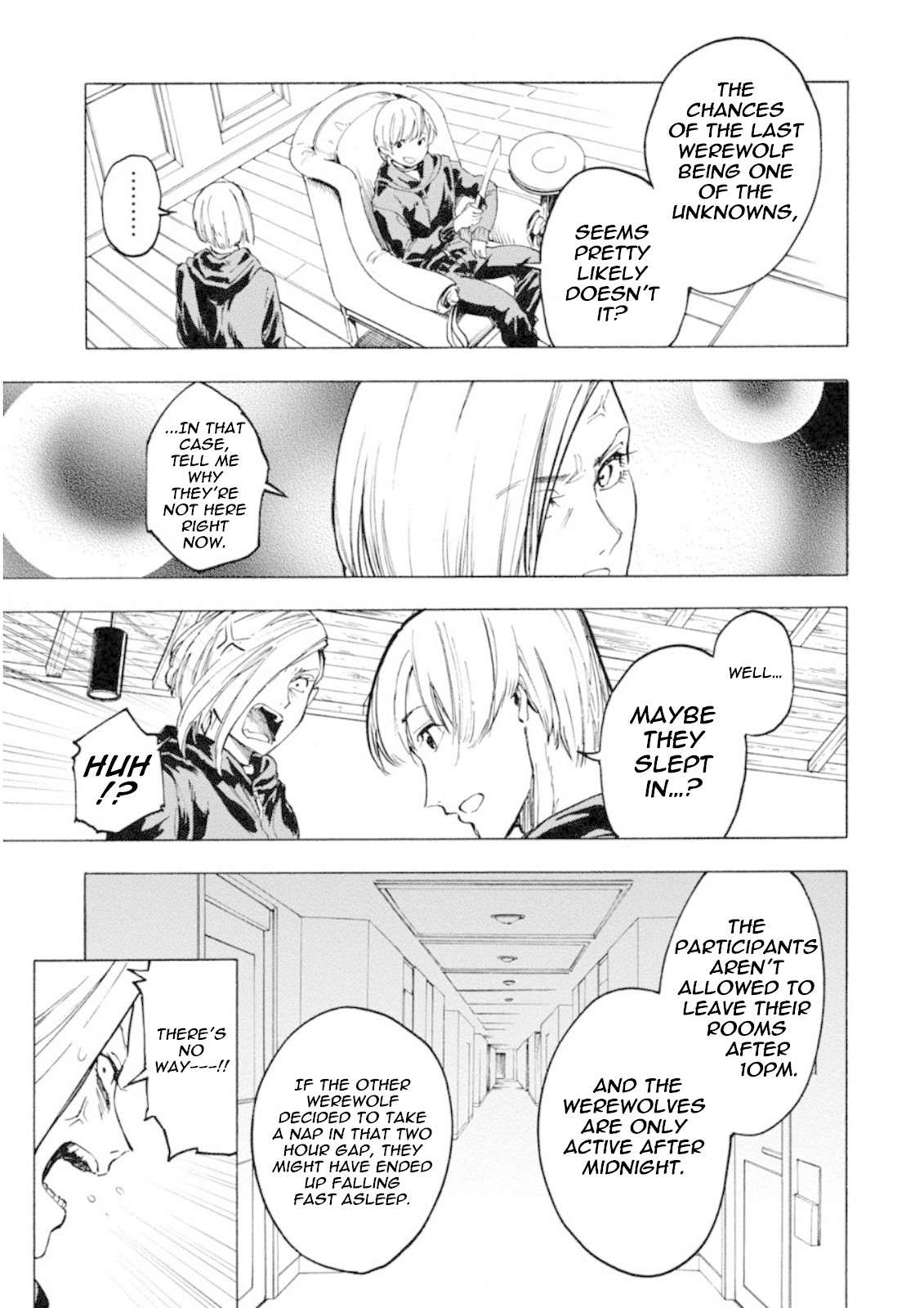 Jinrou Game: Crazy Fox Chapter 3 page 20 - Chapter 3: Stray Ship