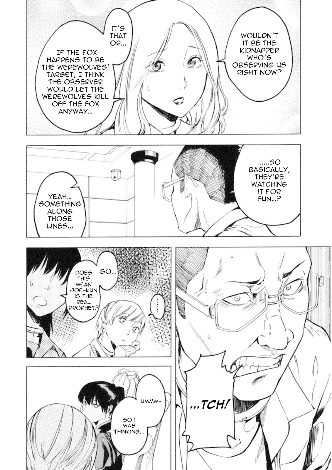 Jinrou Game: Crazy Fox Chapter 5 page 21 - Chapter 5: Labyrinth of Concealed Information